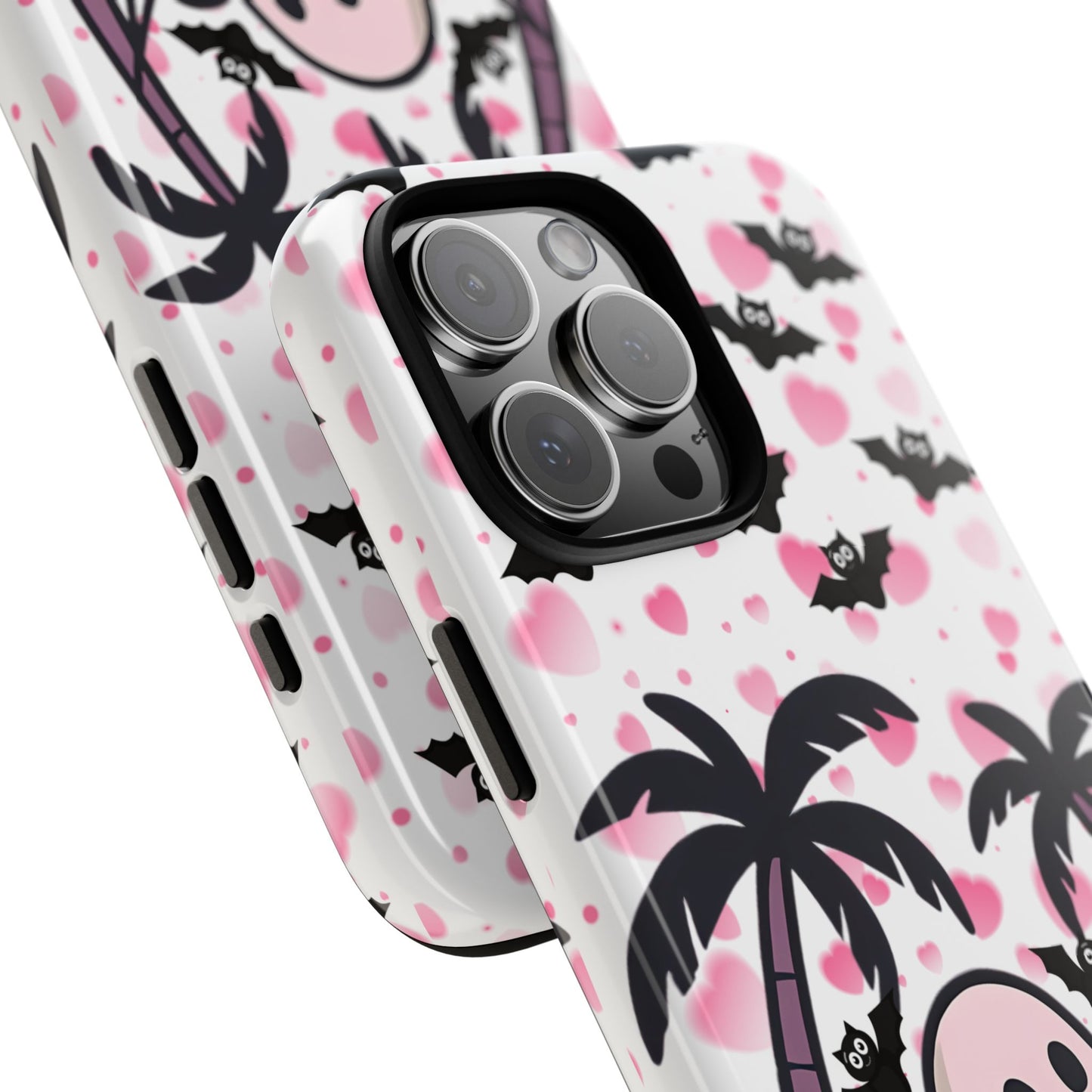 Summerween Phone Case, Coquette Ghost Phone Case, Funny Spooky Cute Case, Pink Halloween Aesthetic, Beachy Spooky Vibe Gift