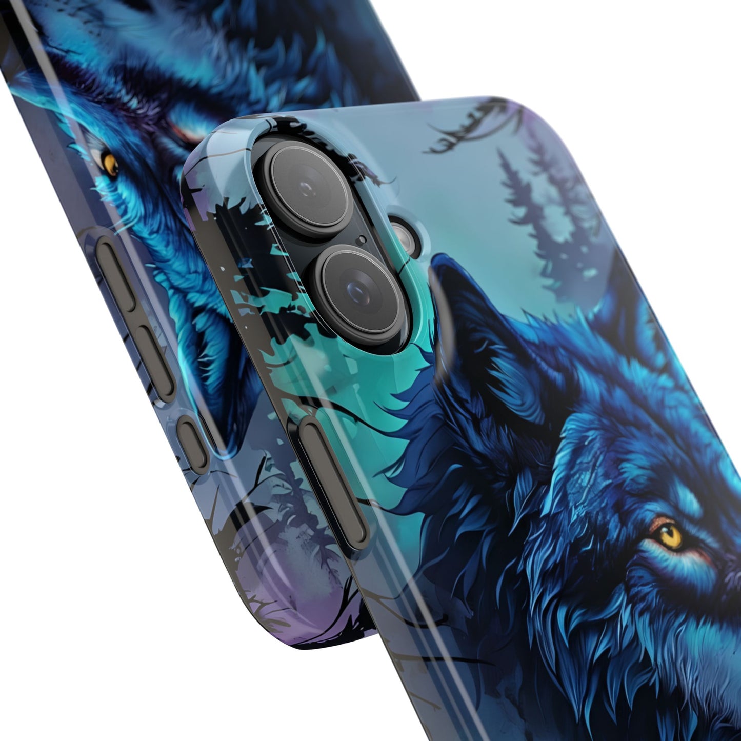 Enchanted Wolf Phone Case - Slim, Stylish Protection for Animal Lovers, Perfect for Gifts & Nature Enthusiasts, Unique Art Design