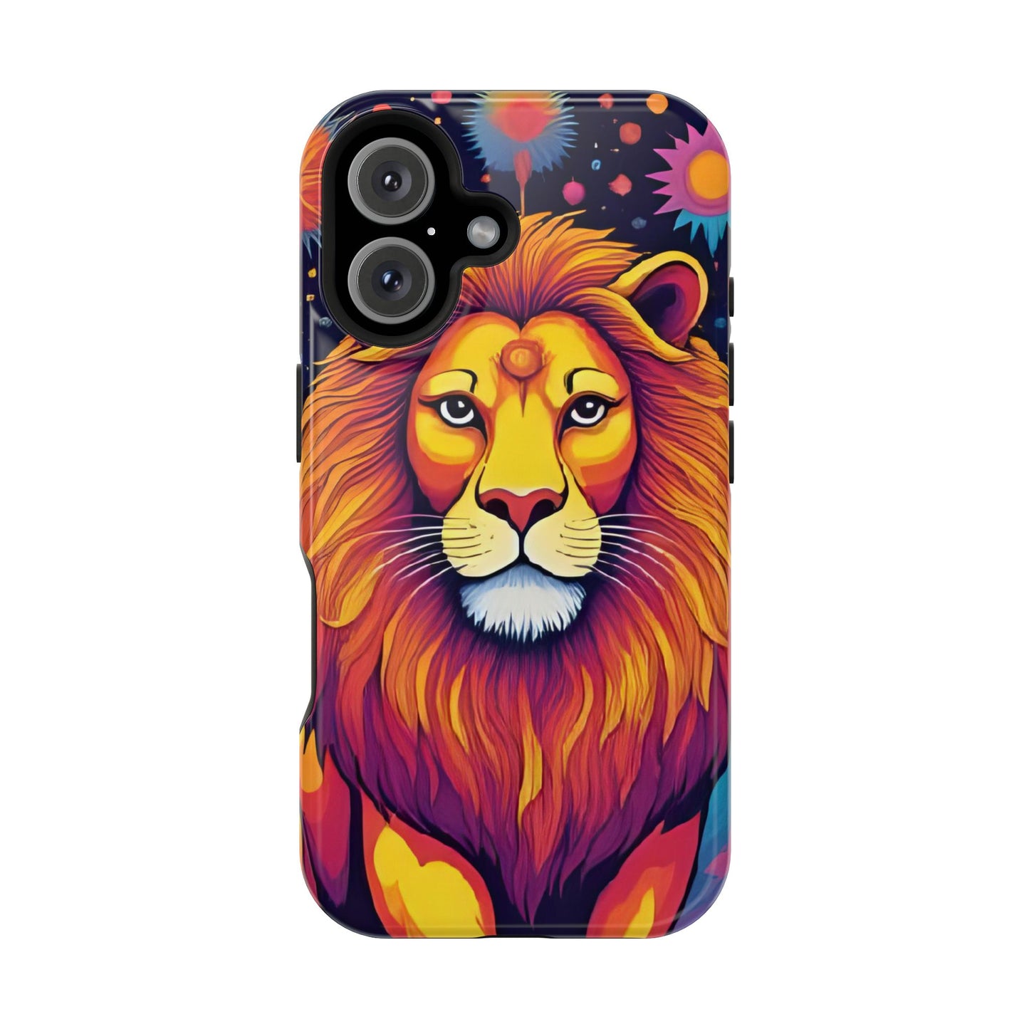 Leo Zodiac Magnetic Phone Case, Astrology Gift for Her, Celestial Star Sign Cover, Compatible with iPhone 17, 16, 15, 14, 13