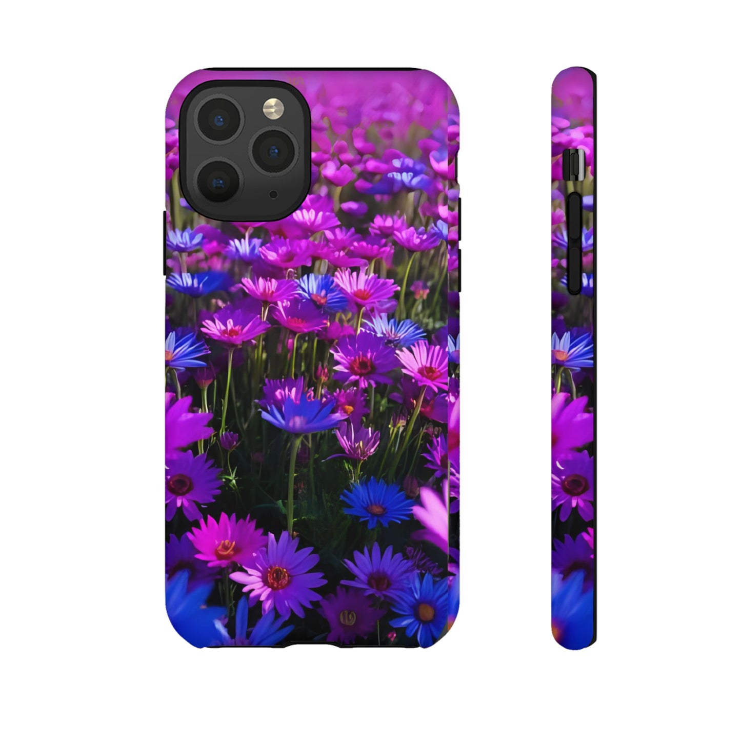 Wildflower Meadow Phone Case, Colorful Floral Garden Aesthetic, Vibrant Tough Phone Case, Compatible with iPhone, Galaxy, Google