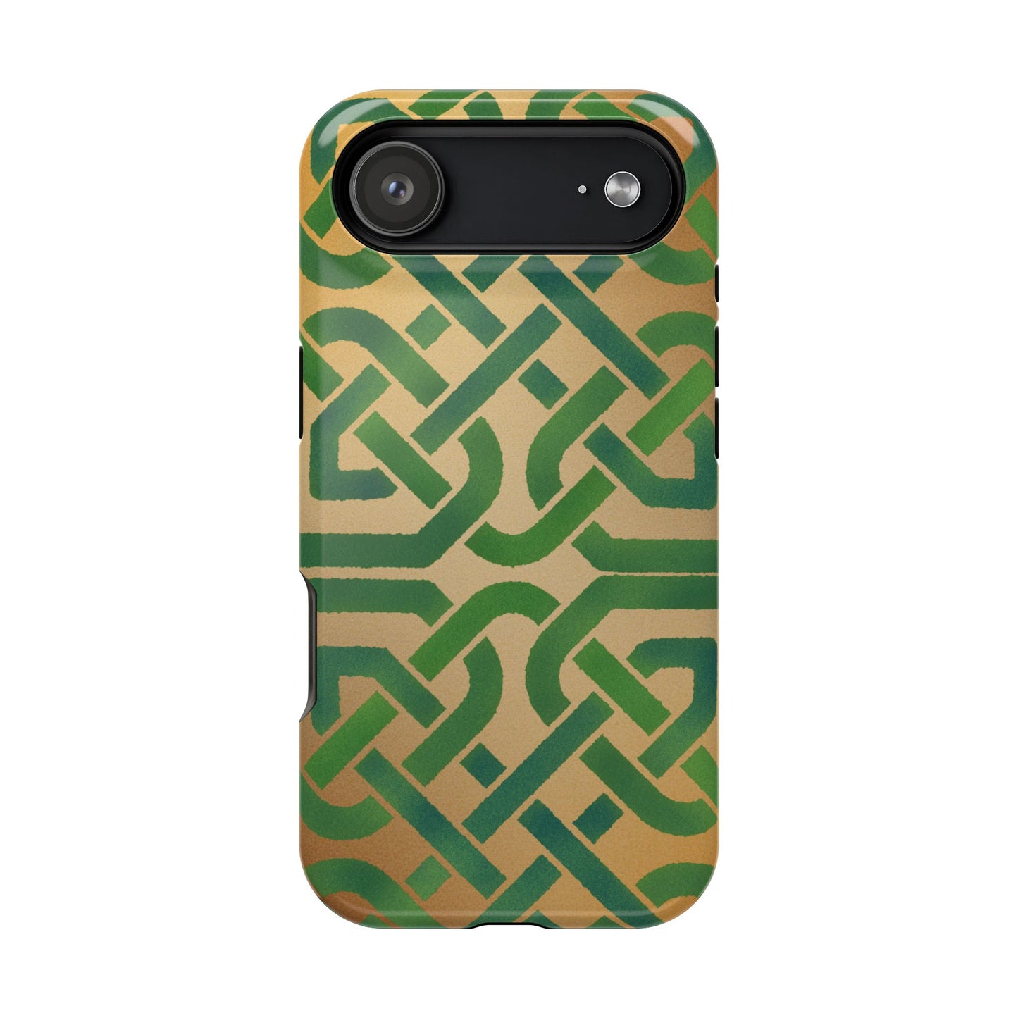 Celtic Knot Magnetic Phone Case, Irish Heritage Pattern Phone Cover, Celtic Art Design, Irish Culture Gift Compatible with iPhone