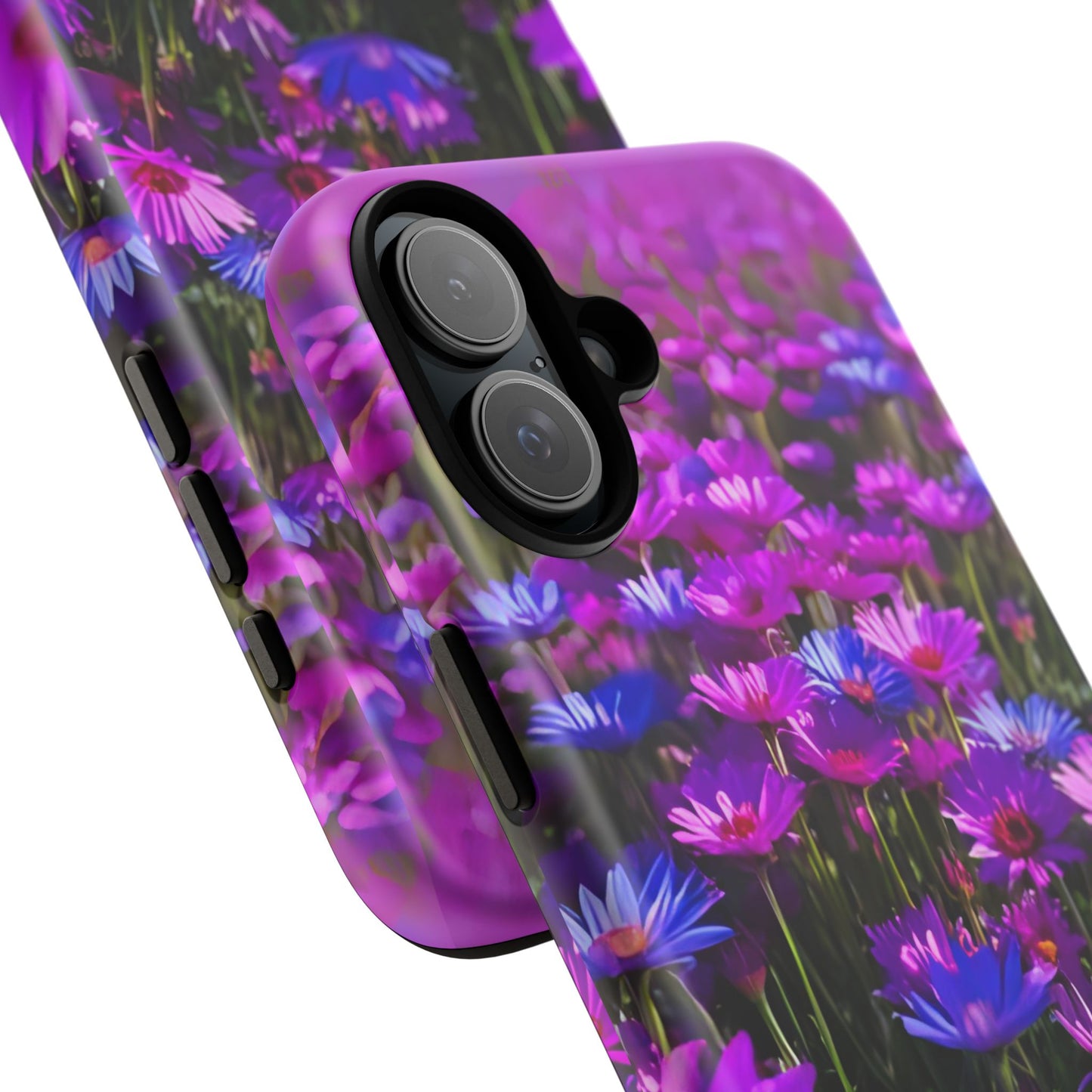 Wildflower Meadow Phone Case, Colorful Floral Garden Aesthetic, Vibrant Tough Phone Case, Compatible with iPhone, Galaxy, Google