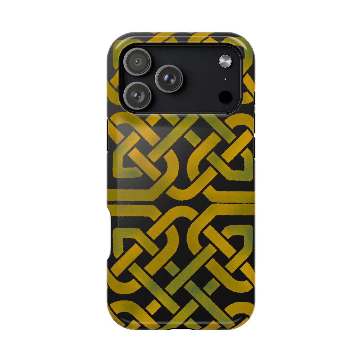 Celtic Knot Magnetic Phone Case, Irish Heritage Pattern Phone Cover, Celtic Art Design, Irish Culture Gift Compatible with iPhone