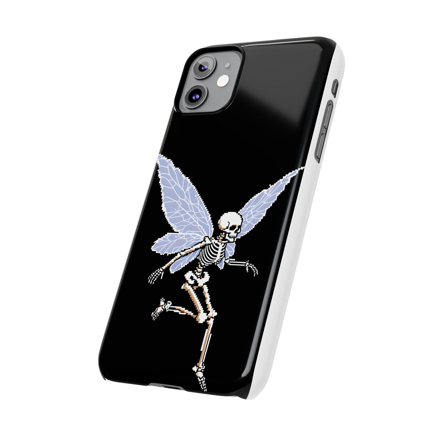 Halloween Slim Phone Case - Creepy Cute Aesthetic, Goth Coquette Spooky Style, Compatible with iPhone, Galaxy, and Google Phones