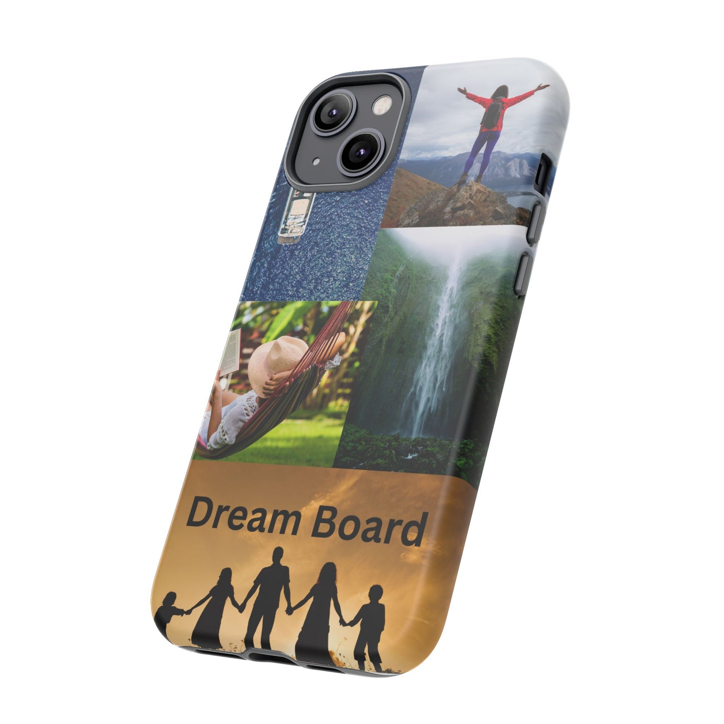 Dream Board Phone Case | Tough Cases for Adventure Seekers, Inspirational Phone Accessories, Custom Phone Covers, Unique Gift Ideas, [...]