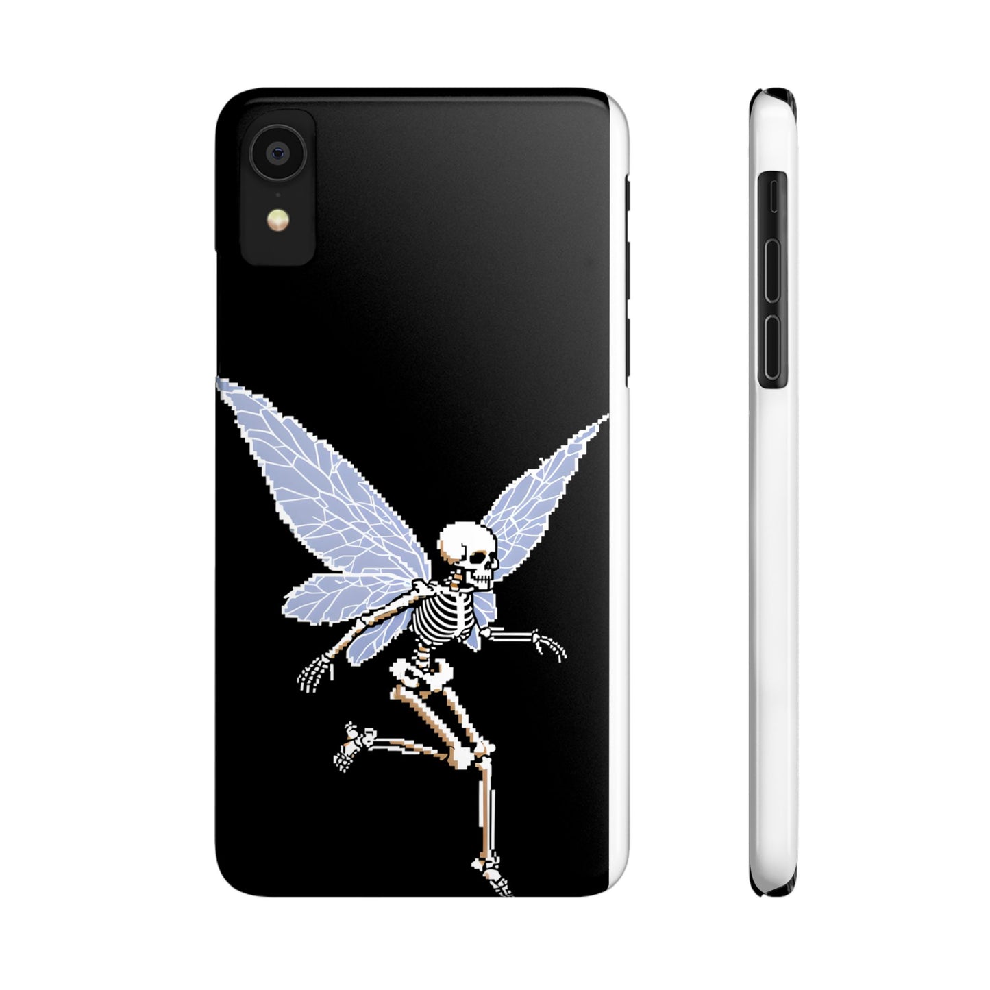 Halloween Slim Phone Case - Creepy Cute Aesthetic, Goth Coquette Spooky Style, Compatible with iPhone, Galaxy, and Google Phones