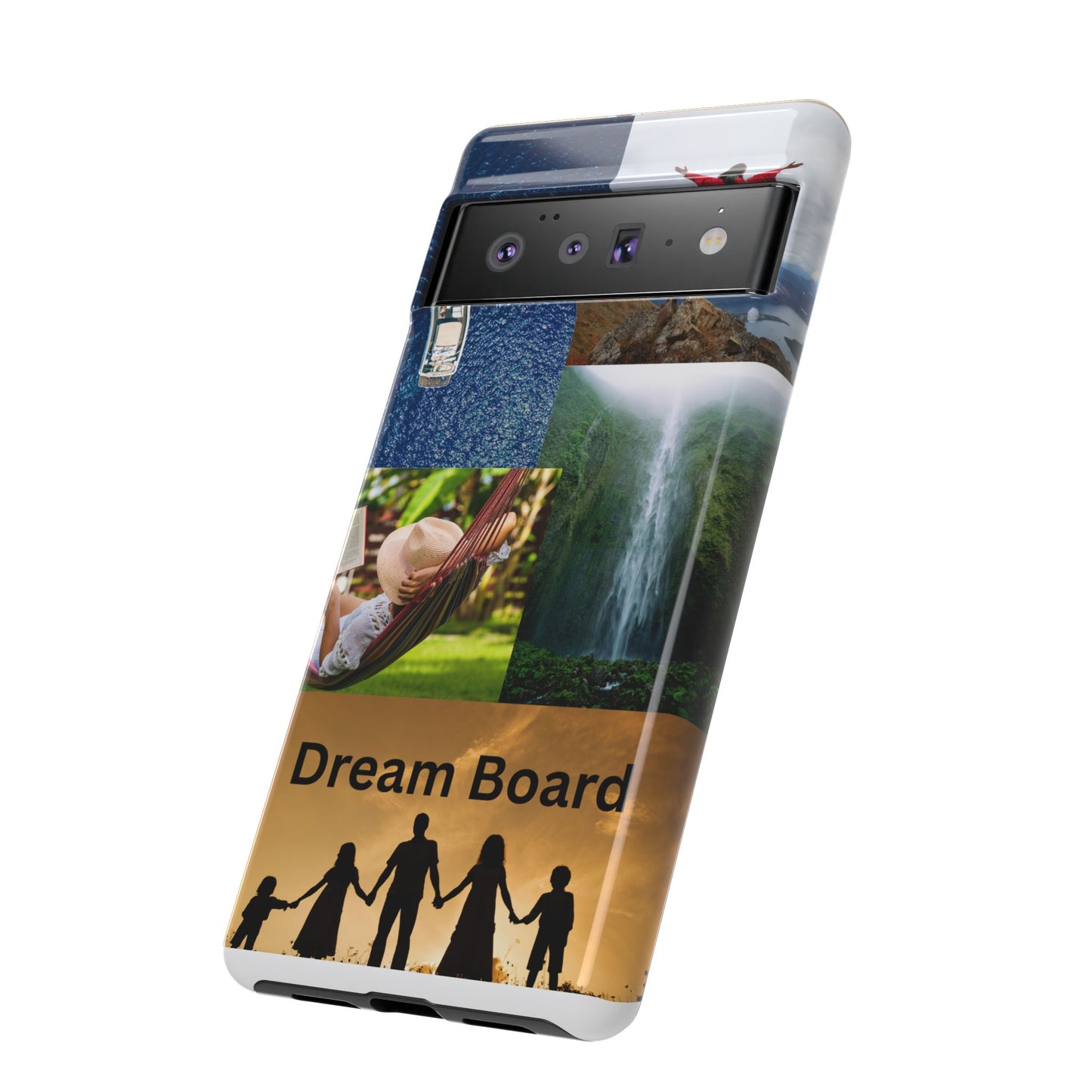 Dream Board Phone Case | Tough Cases for Adventure Seekers, Inspirational Phone Accessories, Custom Phone Covers, Unique Gift Ideas, [...]