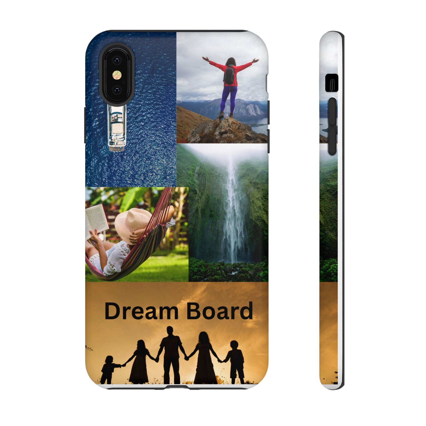 Dream Board Phone Case | Tough Cases for Adventure Seekers, Inspirational Phone Accessories, Custom Phone Covers, Unique Gift Ideas, [...]