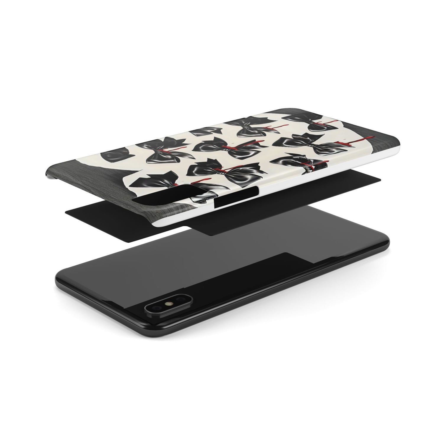 Spooky Halloween Slim Phone Case, Goth Coquette Aesthetic, Cute Horror Style, Perfect for Birthdays and Special Occasions