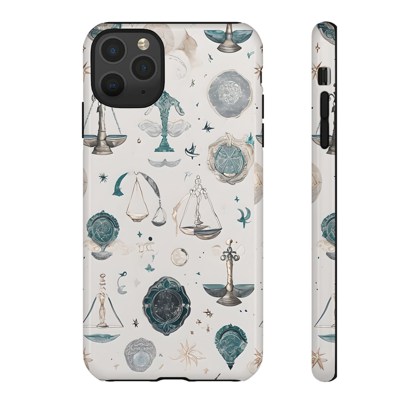 Libra Zodiac Phone Case - Astrology Gift for Her, Celestial Star Sign Cover, Birthday Gift, Compatible with iPhone, Galaxy, Google Phones