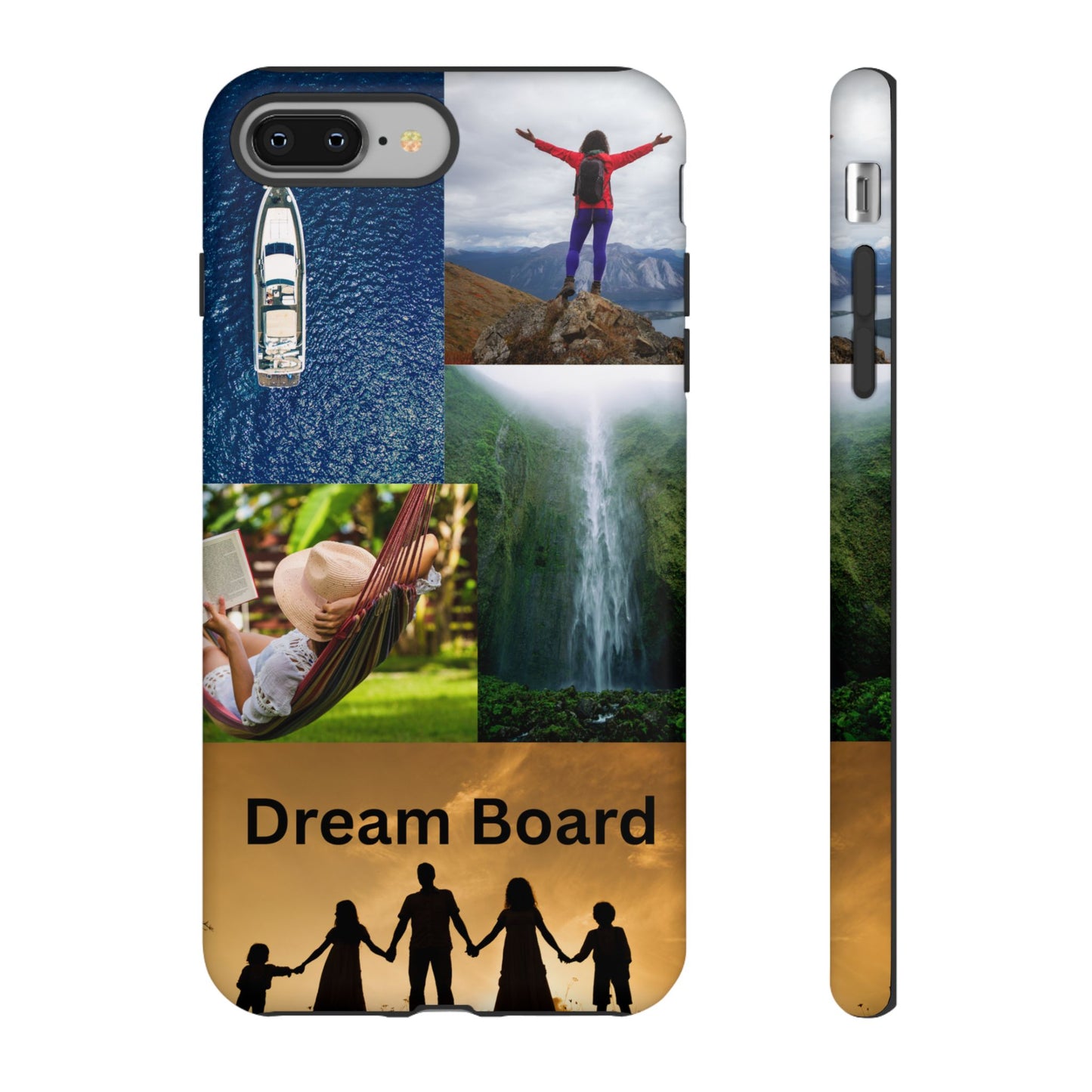 Dream Board Phone Case | Tough Cases for Adventure Seekers, Inspirational Phone Accessories, Custom Phone Covers, Unique Gift Ideas, [...]