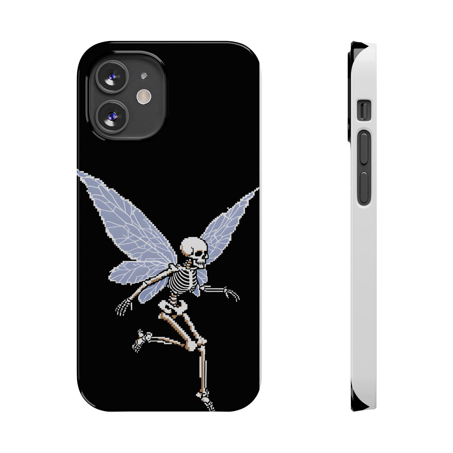 Halloween Slim Phone Case - Creepy Cute Aesthetic, Goth Coquette Spooky Style, Compatible with iPhone, Galaxy, and Google Phones