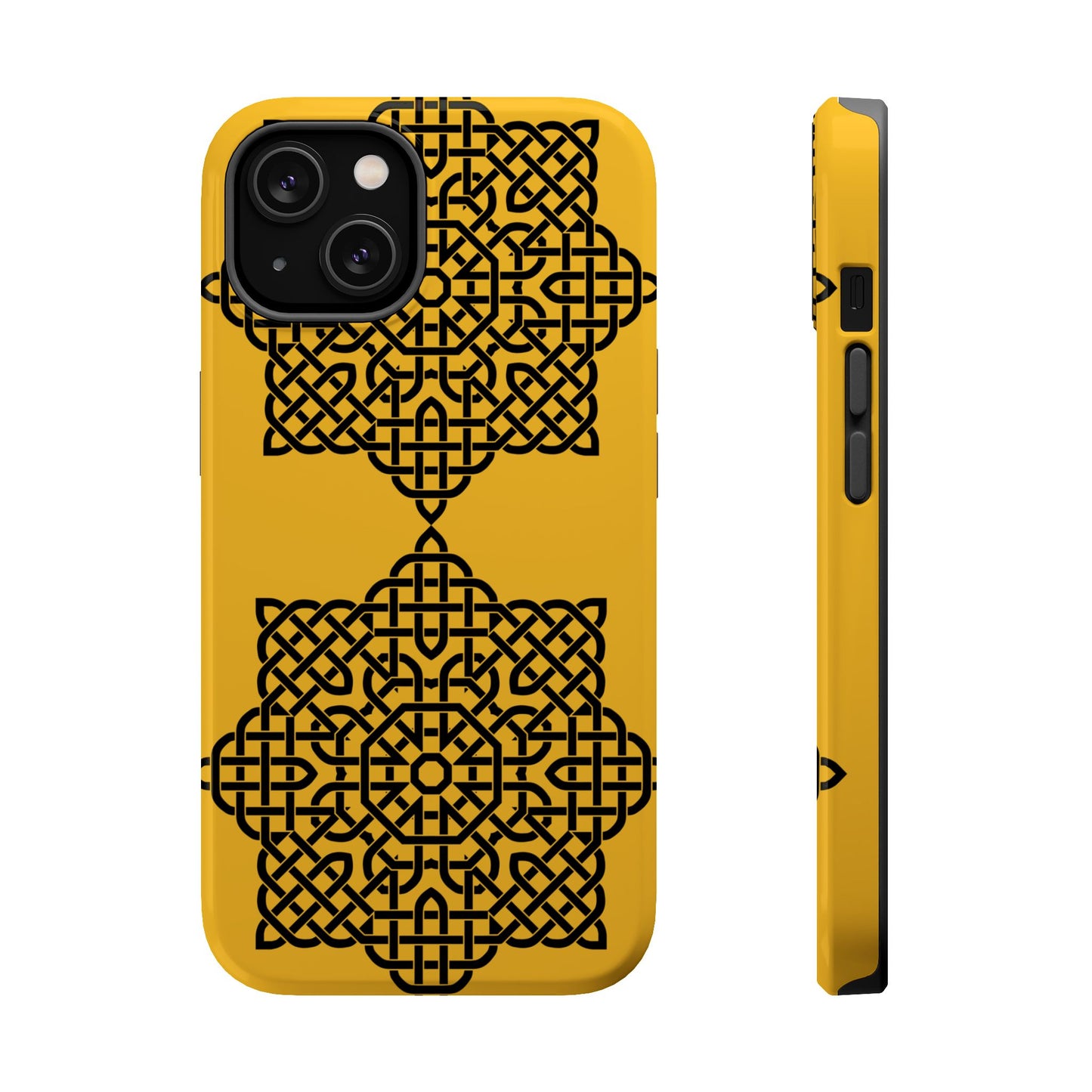 Celtic Knot Magnetic Phone Case, St. Patrick Design Phone Cover, Irish Heritage Design Compatible with iPhone 17, 16, 15, 14, 13, 12, 11