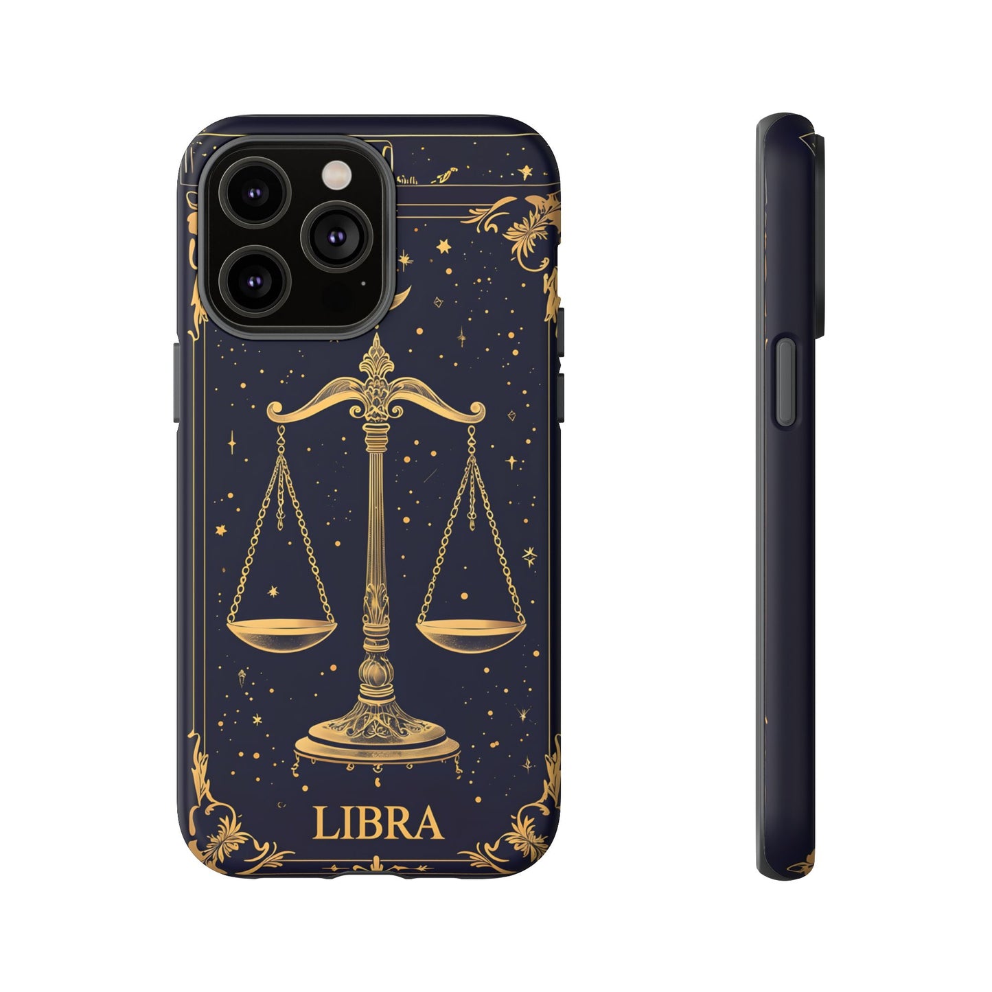 Libra Zodiac Phone Case - Astrology Gift for Her, Celestial Star Sign Cover, Birthday Gift, Compatible with iPhone, Galaxy, Google Phones