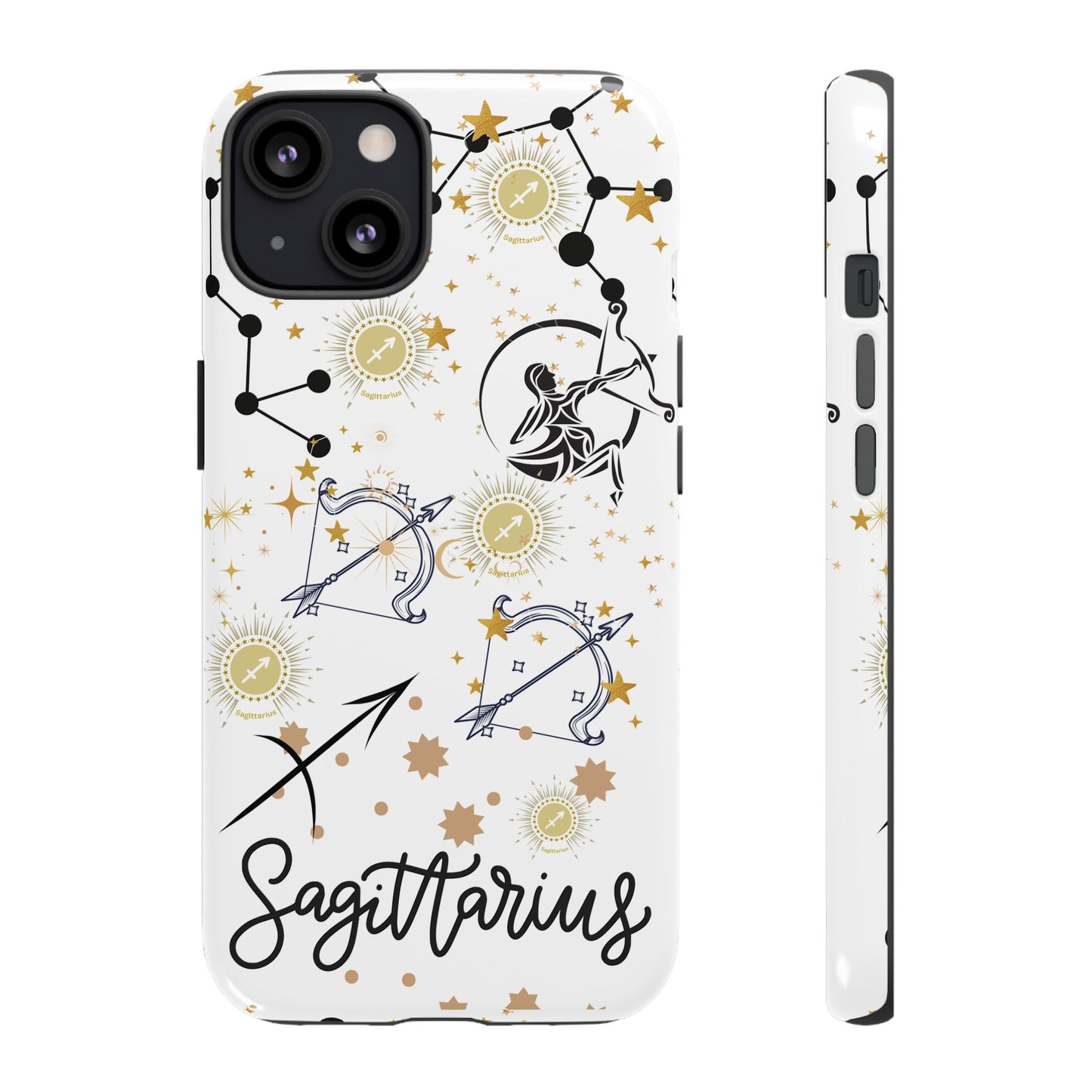 Sagittarius Zodiac Phone Case, Astrology Gift for Her, Celestial Star Sign Cover, Birthday Gift, Compatible with iPhone, Galaxy, Pixel
