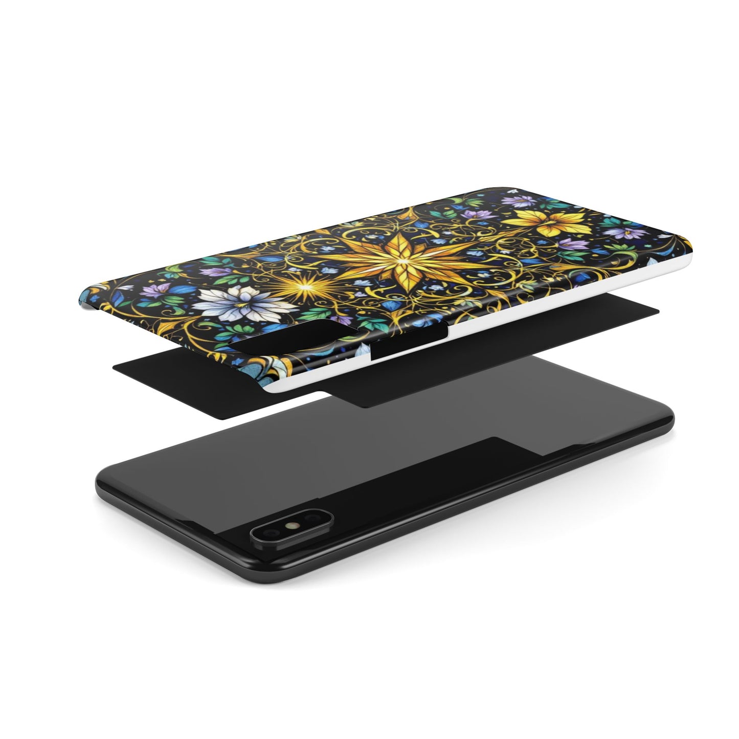 Elegant Floral Phone Case - Slim Phone Cases, Artistic Cases for Nature Lovers, Gift for Birthdays, Holidays, Spring Decor