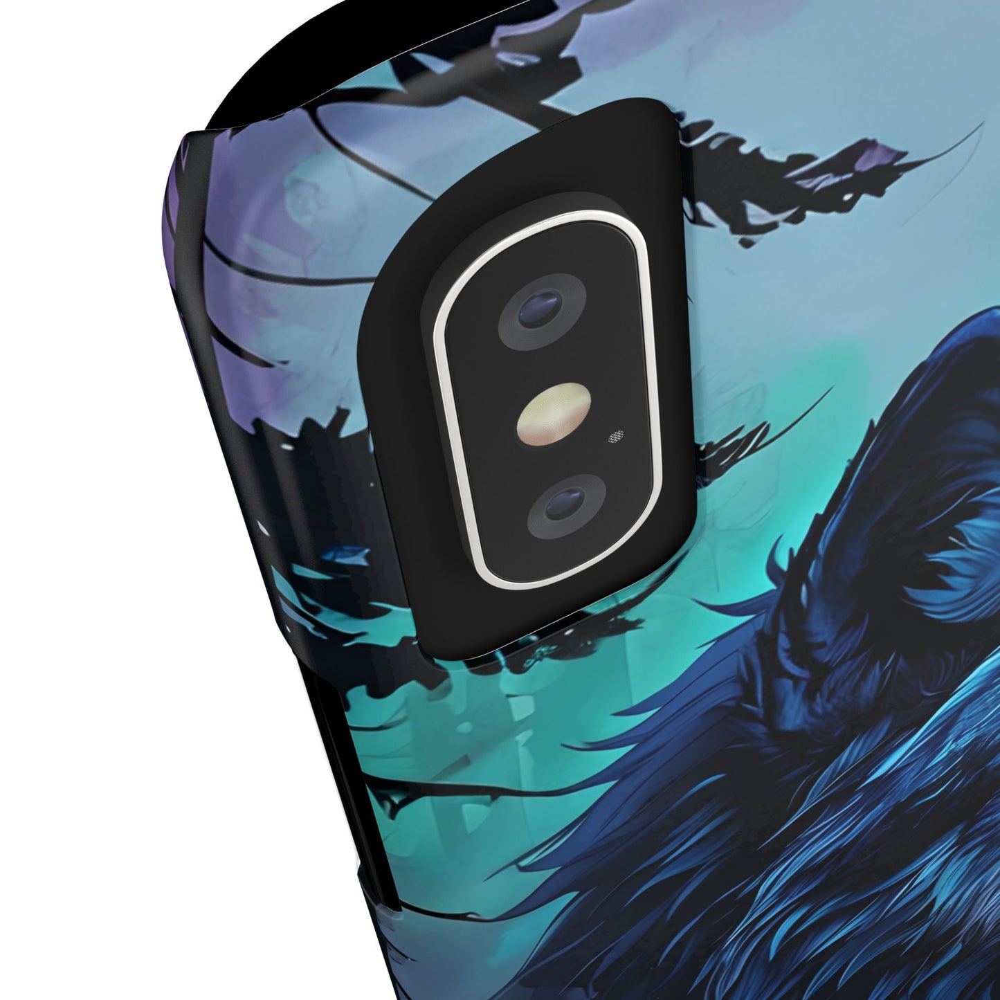 Enchanted Wolf Phone Case - Slim, Stylish Protection for Animal Lovers, Perfect for Gifts & Nature Enthusiasts, Unique Art Design