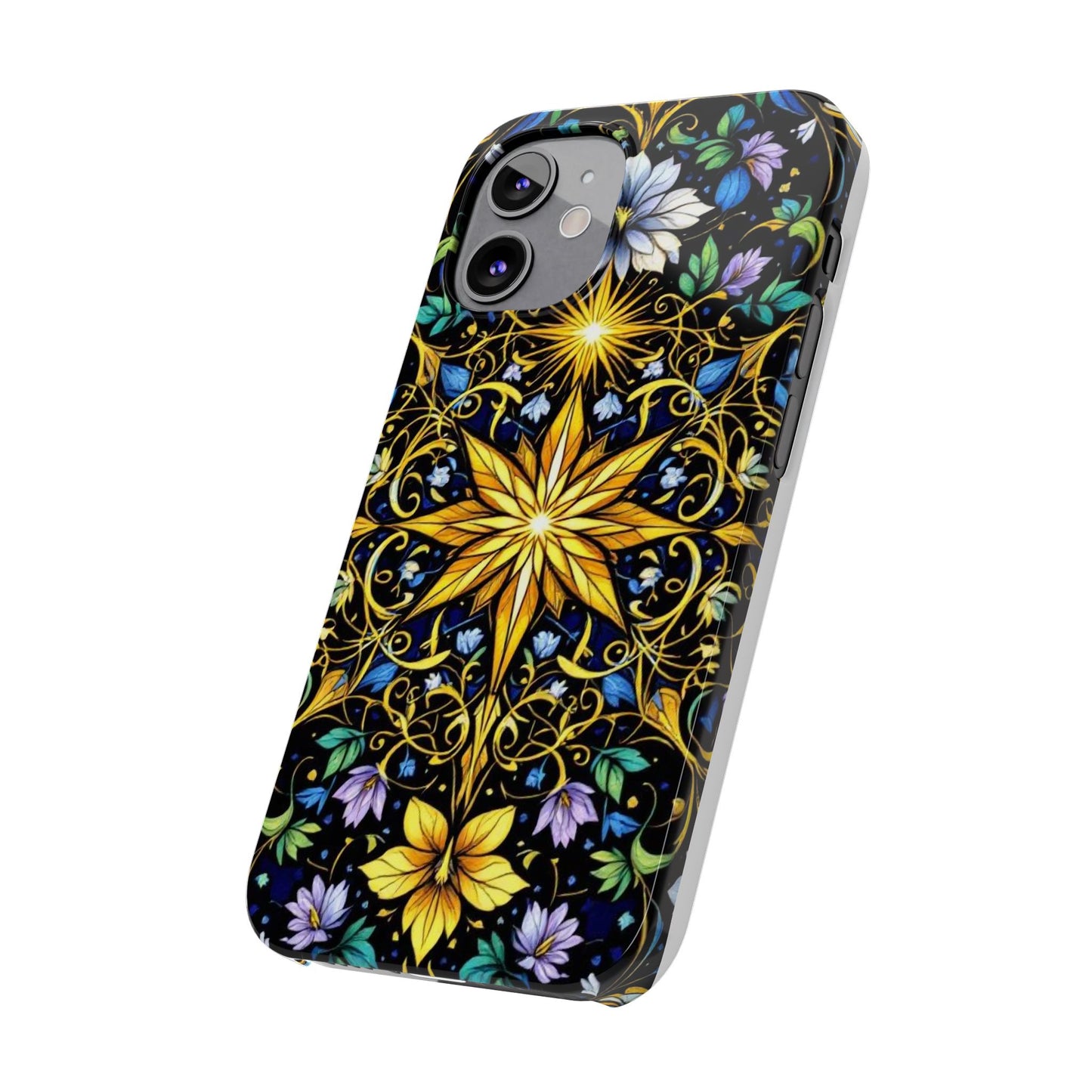 Elegant Floral Phone Case - Slim Phone Cases, Artistic Cases for Nature Lovers, Gift for Birthdays, Holidays, Spring Decor