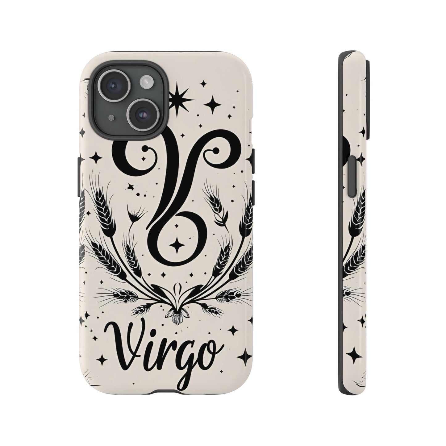 Virgo Zodiac Tough Phone Case, Astrology, Celestial Star Sign Cover, Compatible with iPhone, Galaxy, Pixel