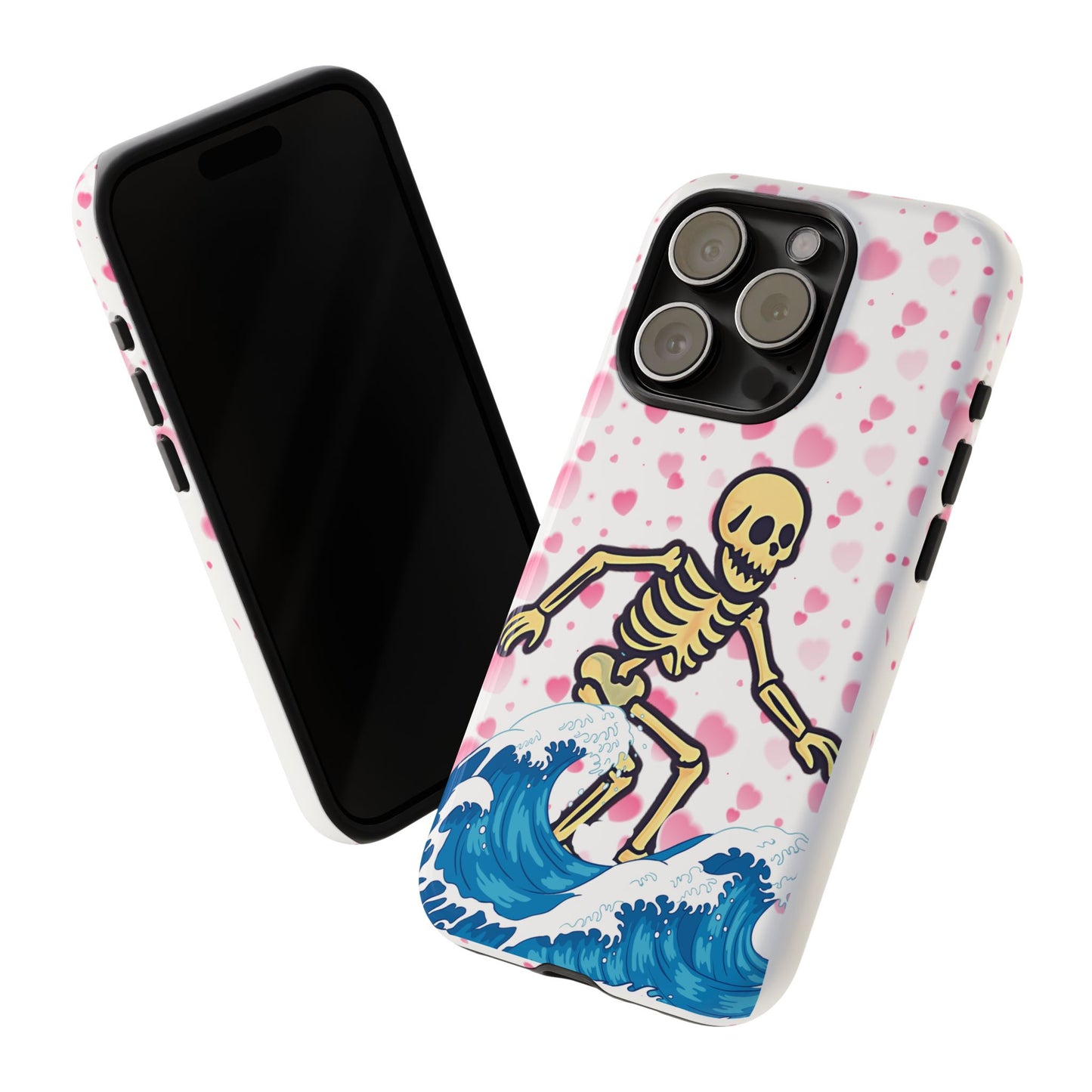 Summerween Phone Case, Coquette Ghost Phone Case, Funny Spooky Cute Case, Pink Halloween Aesthetic, Beachy Spooky Vibe Gift