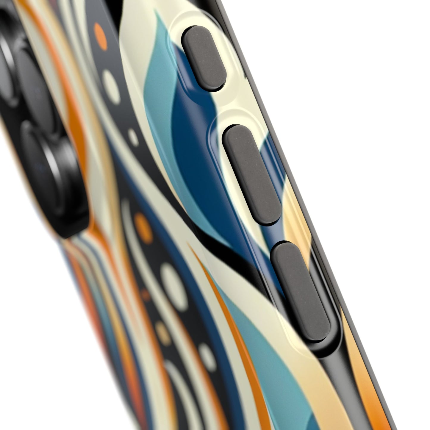 Magnetic Phone Case with Vibrant Abstract Design, Protective Cases for Adults, Trendy Tech Accessories, Gift for Her, Fashionable [...]