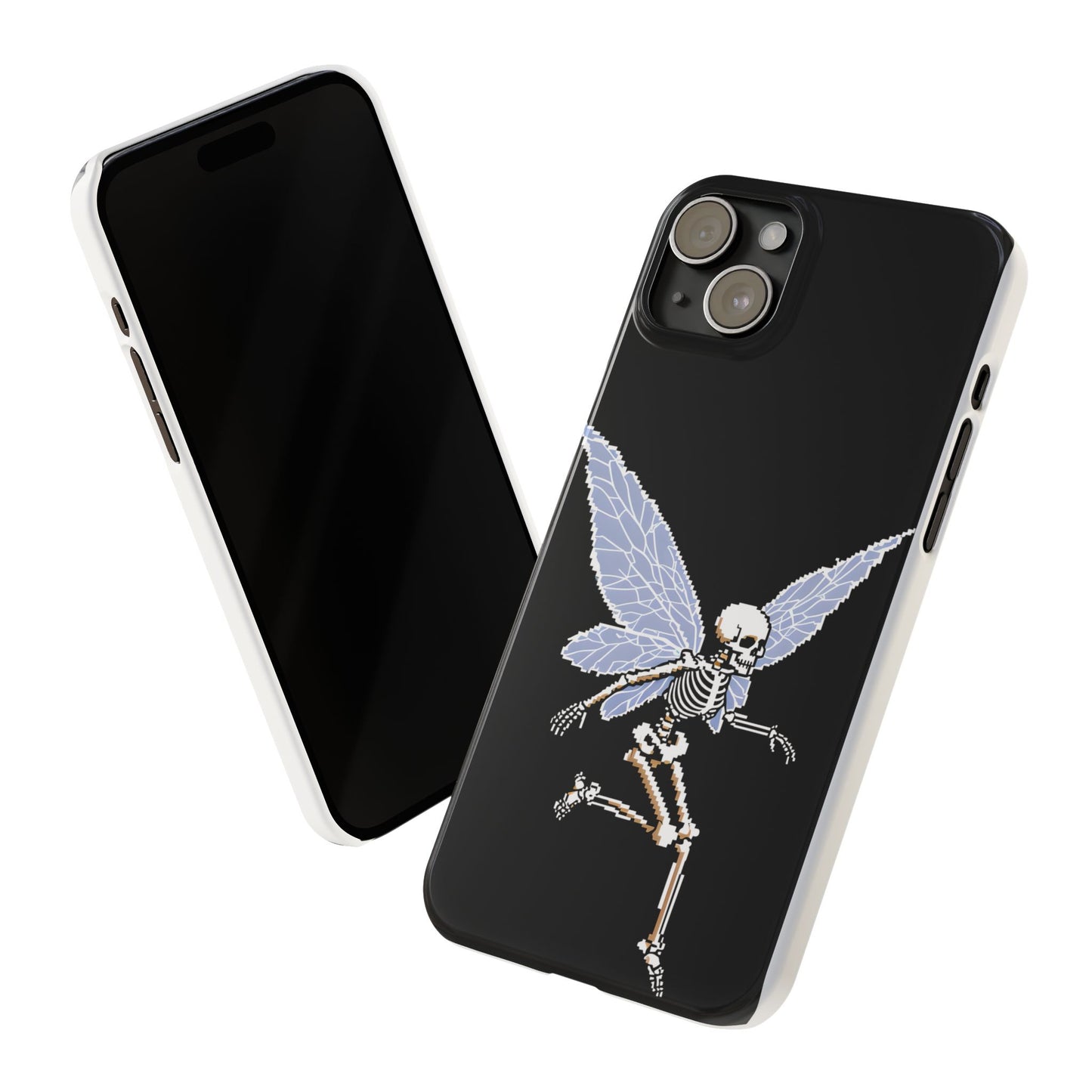 Halloween Slim Phone Case - Creepy Cute Aesthetic, Goth Coquette Spooky Style, Compatible with iPhone, Galaxy, and Google Phones