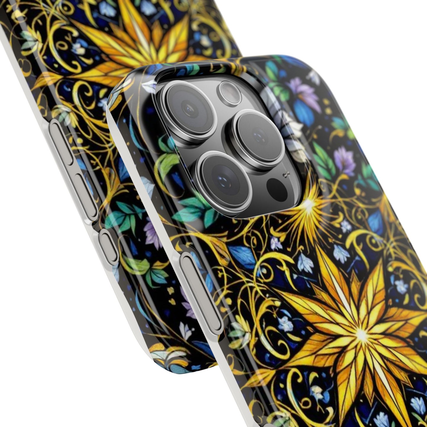 Elegant Floral Phone Case - Slim Phone Cases, Artistic Cases for Nature Lovers, Gift for Birthdays, Holidays, Spring Decor