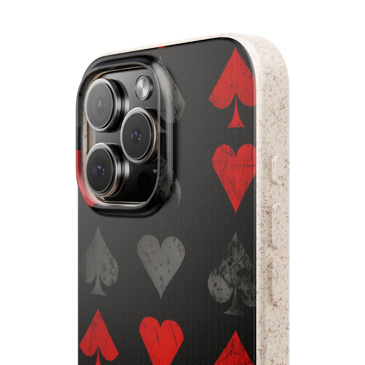Alice in Wonderland Biodegradable Phone Case, Dark Fantasy Card Suits Phone Cover, Compatible with Galaxy and iPhone 17, 16, 15, 14, 13