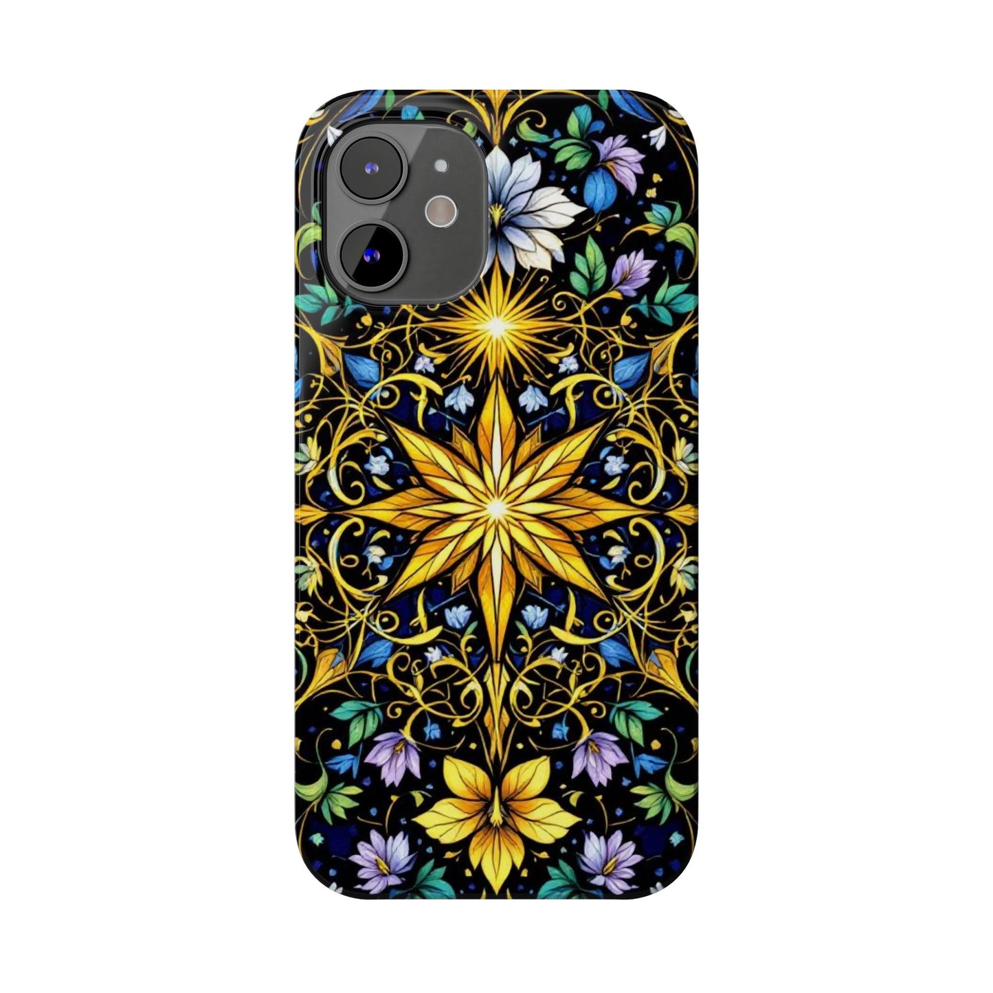Elegant Floral Phone Case - Slim Phone Cases, Artistic Cases for Nature Lovers, Gift for Birthdays, Holidays, Spring Decor