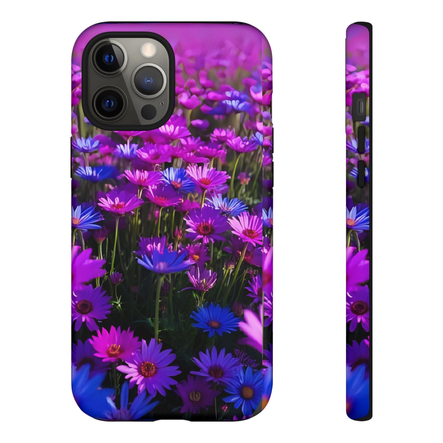 Wildflower Meadow Phone Case, Colorful Floral Garden Aesthetic, Vibrant Tough Phone Case, Compatible with iPhone, Galaxy, Google