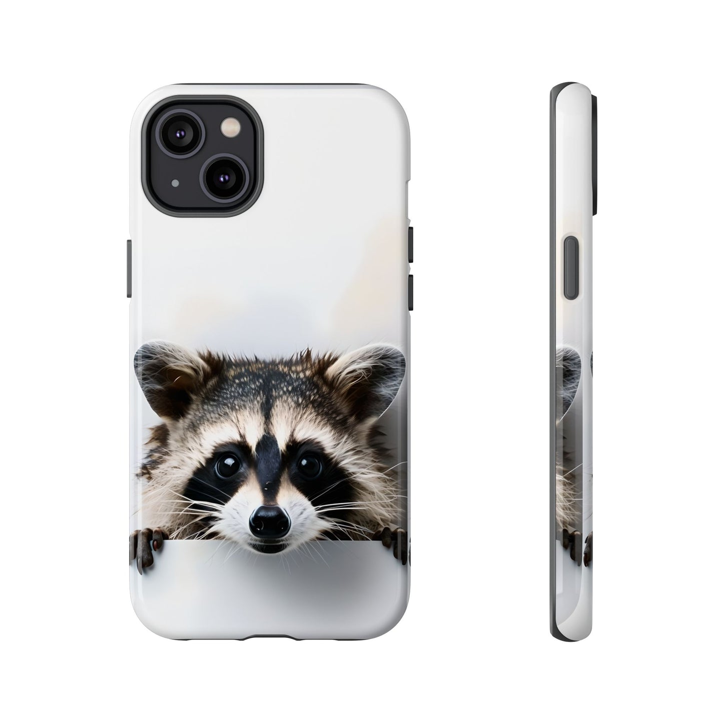 Raccoon Phone Case - Cute Animal Lover Gift, Wildlife Nature Tough Phone Case, Compatible with iPhone, Galaxy, Google Phones
