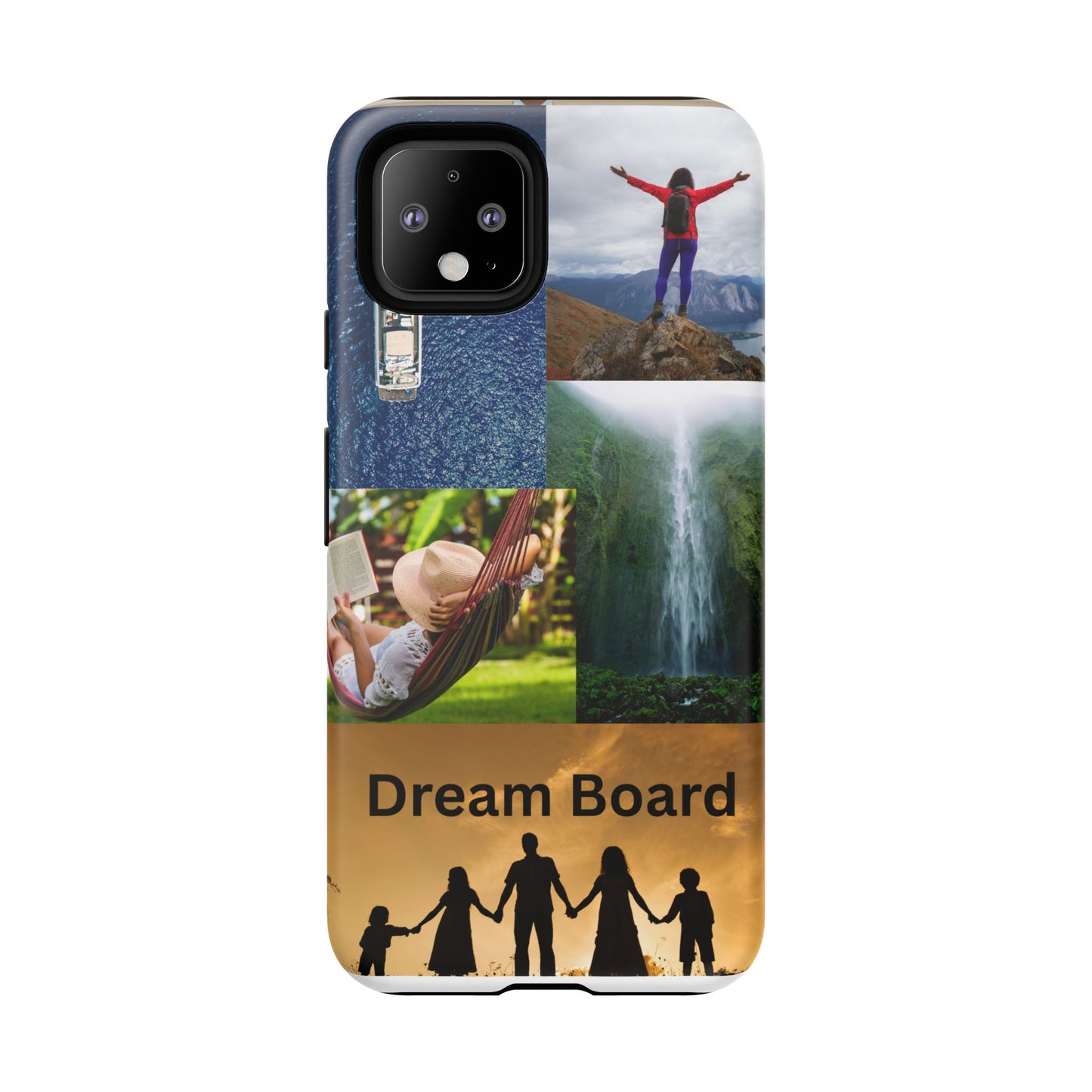 Dream Board Phone Case | Tough Cases for Adventure Seekers, Inspirational Phone Accessories, Custom Phone Covers, Unique Gift Ideas, [...]