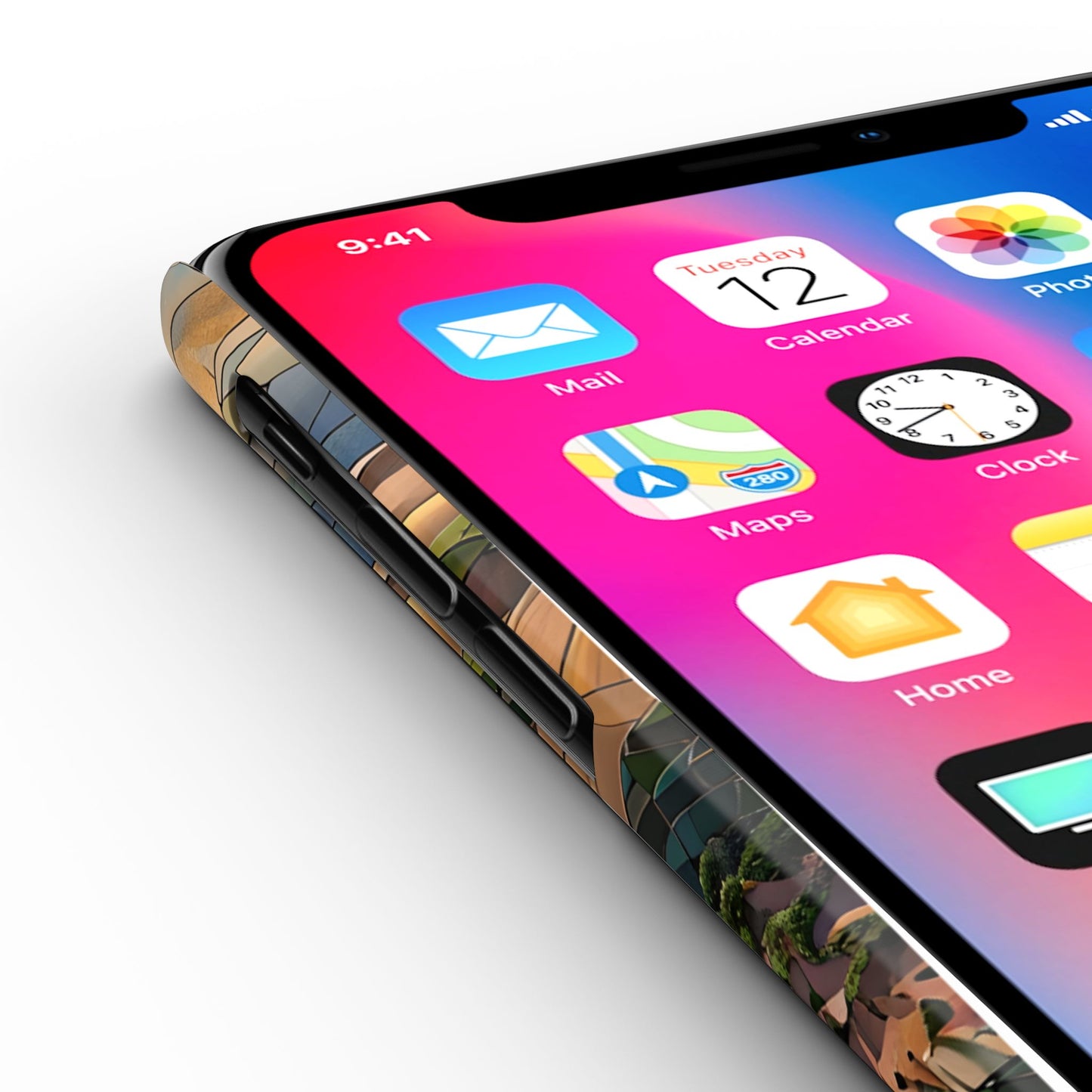 Indiana Dunes National Park Michigan Slim Phone Case, Mosaic Phone Case, East U.S. Nature Art, Coastal Chic, Ocean Lovers, Nature Inspired