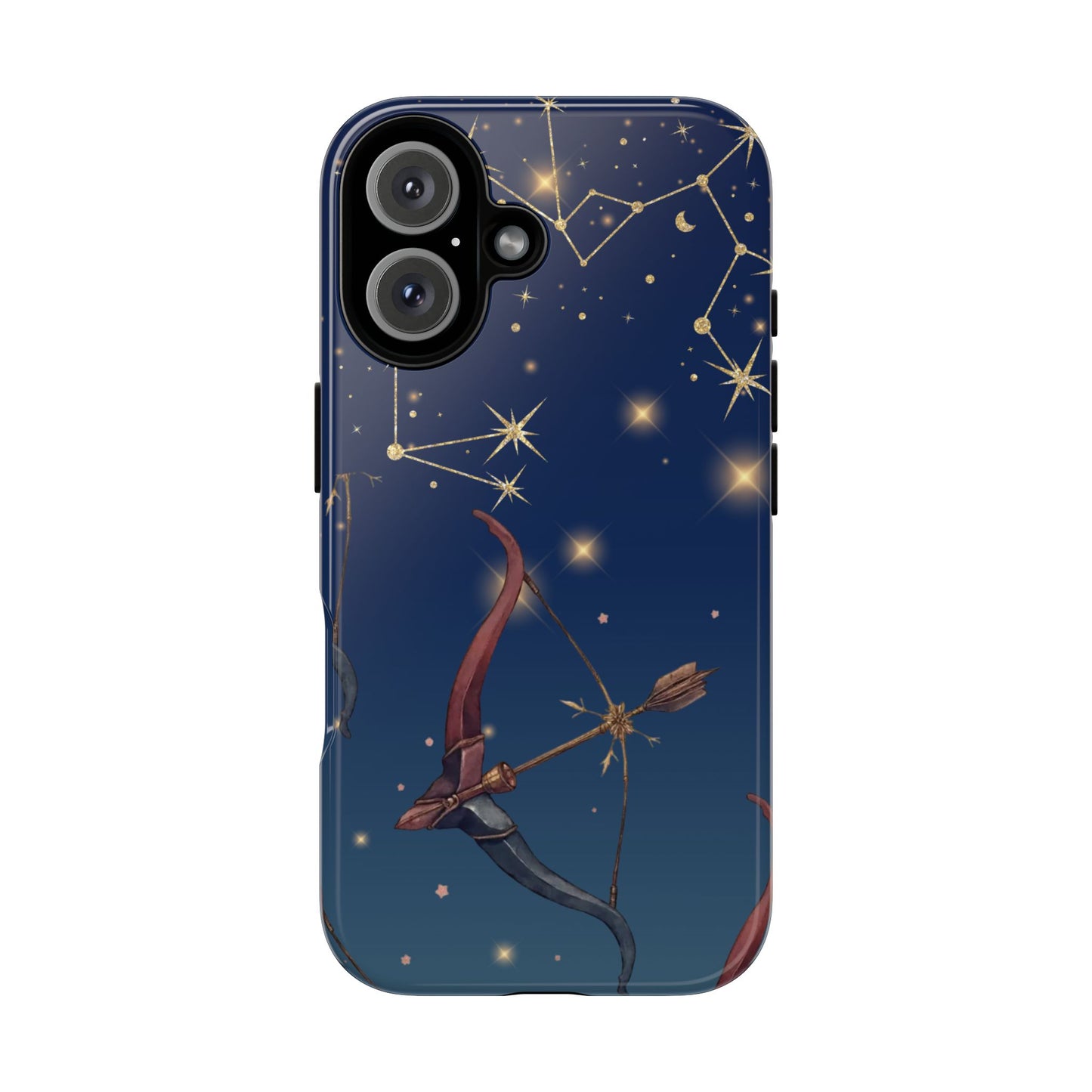 Sagittarius Zodiac Phone Case, Astrology Gift for Her, Celestial Star Sign Cover, Birthday Gift, Compatible with iPhone, Galaxy, Pixel