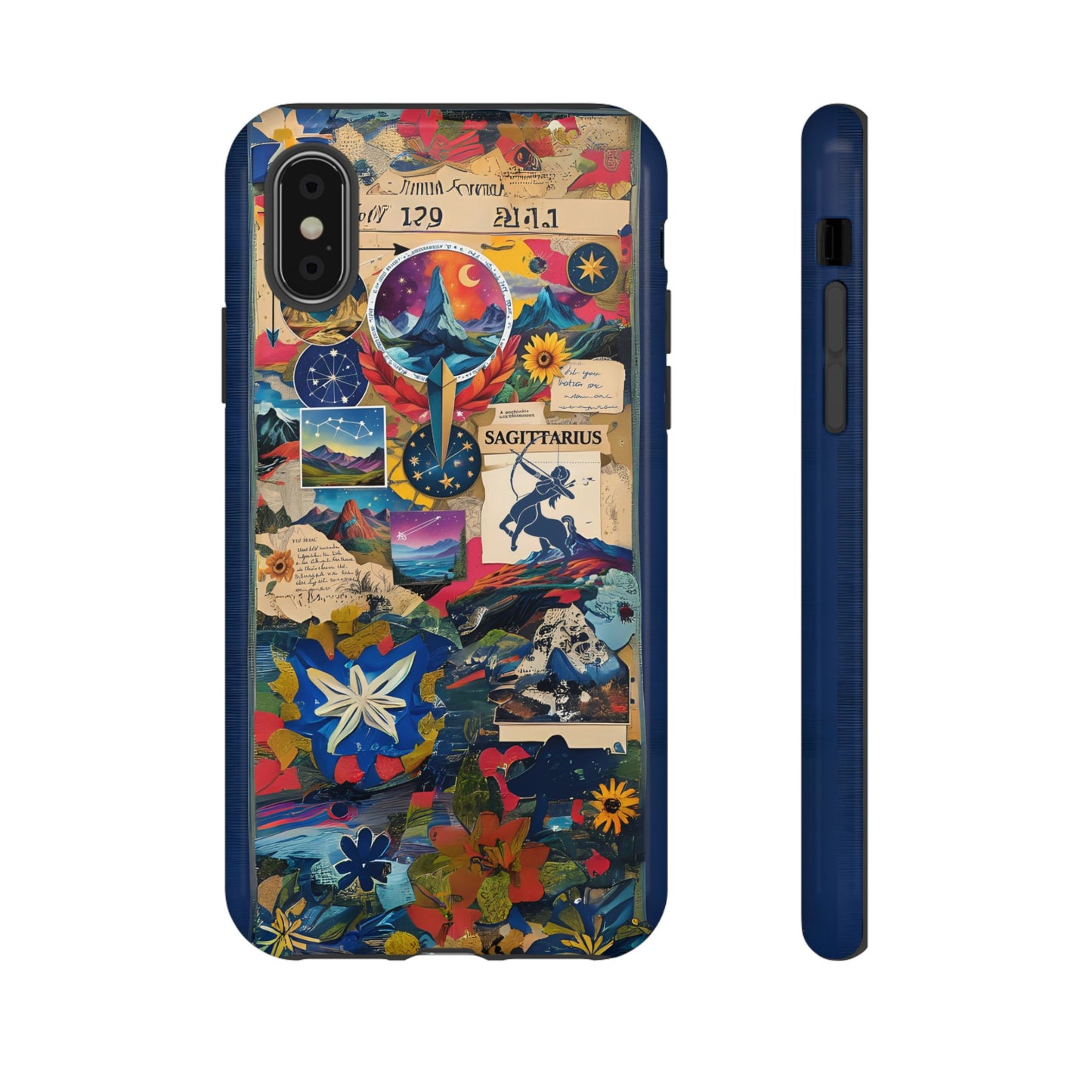 Sagittarius Zodiac Phone Case, Astrology Gift for Her, Celestial Star Sign Cover, Birthday Gift, Compatible with iPhone, Galaxy, Pixel