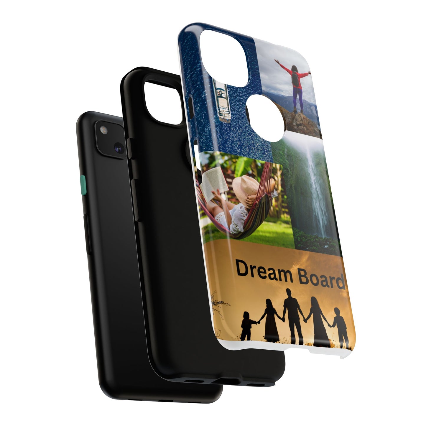 Dream Board Phone Case | Tough Cases for Adventure Seekers, Inspirational Phone Accessories, Custom Phone Covers, Unique Gift Ideas, [...]