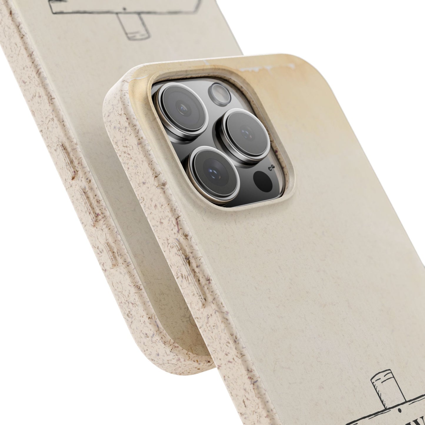 Alice in Wonderland Biodegradable Phone Case, This Way That Way Phone Cover, Compatible with Galaxy, iPhone 17, 16, 15, 14, 13