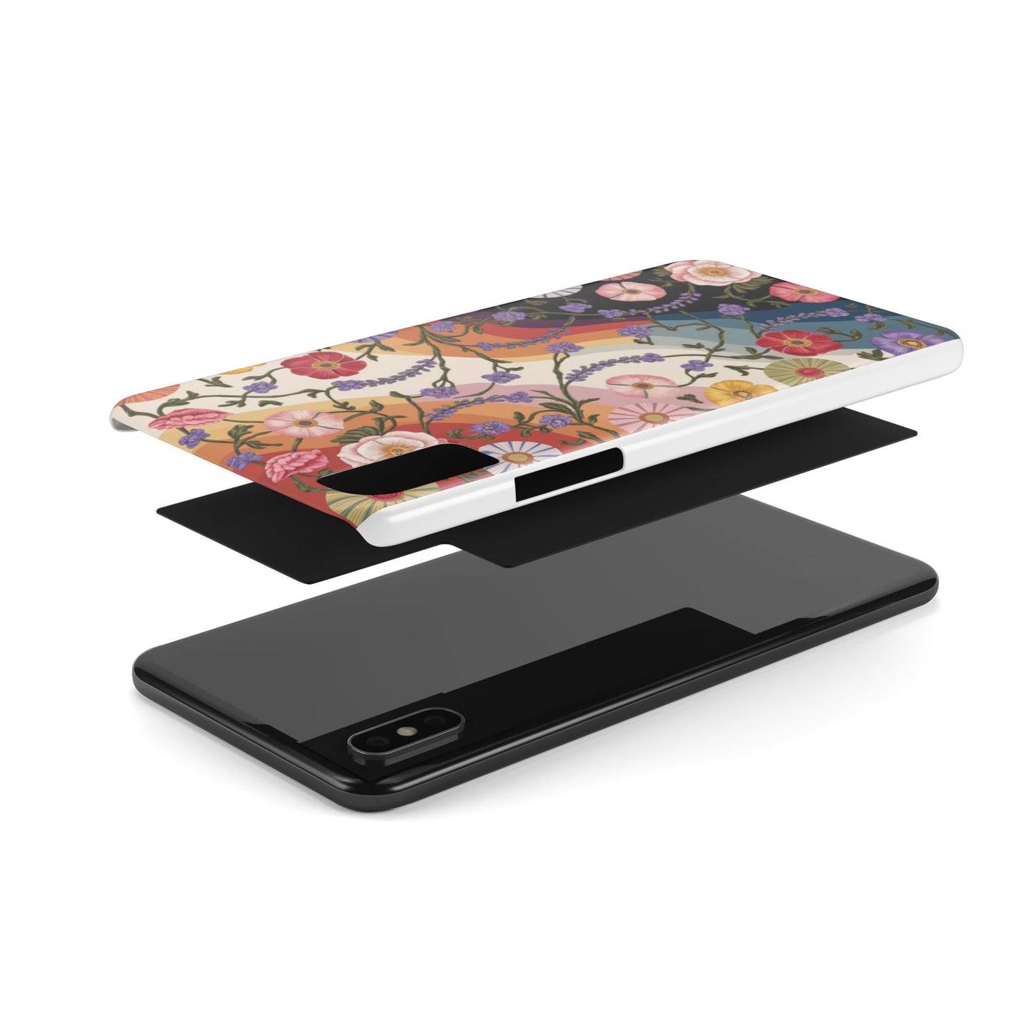 Floral Blossom Phone Case - Slim Case for Flower Lovers, Smartphone Cover, Gift for Her, Trendy Floral Design, Boho Chic Accessory