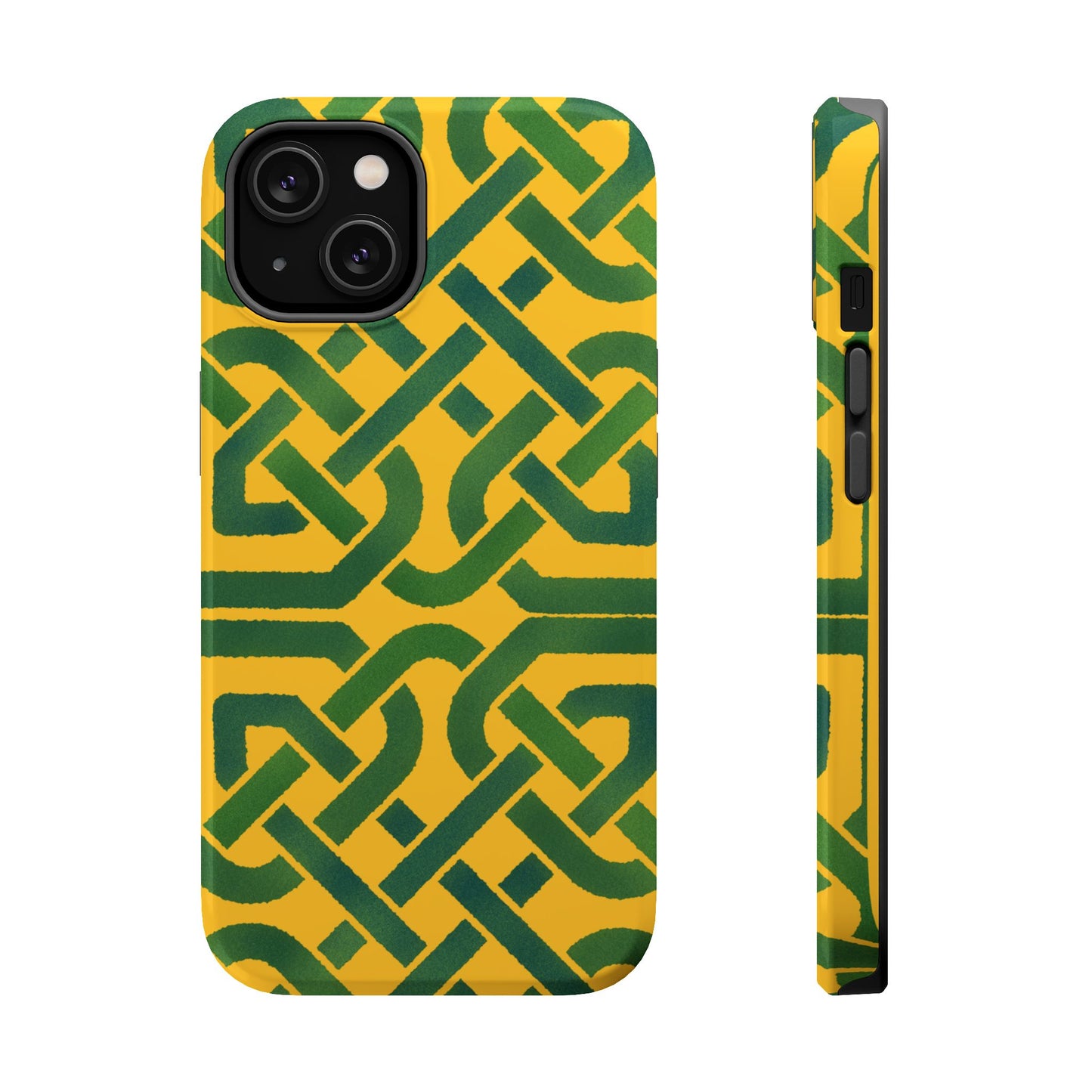 Celtic Knot Magnetic Phone Case, Irish Heritage Pattern Phone Cover, Celtic Art Design, Irish Culture Gift Compatible with iPhone