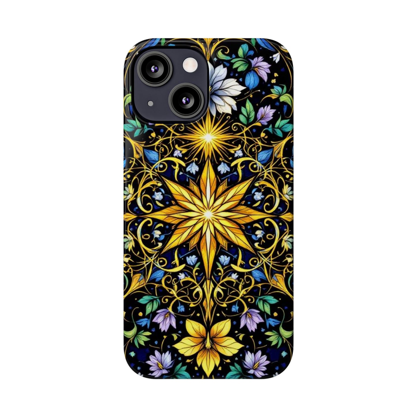 Elegant Floral Phone Case - Slim Phone Cases, Artistic Cases for Nature Lovers, Gift for Birthdays, Holidays, Spring Decor