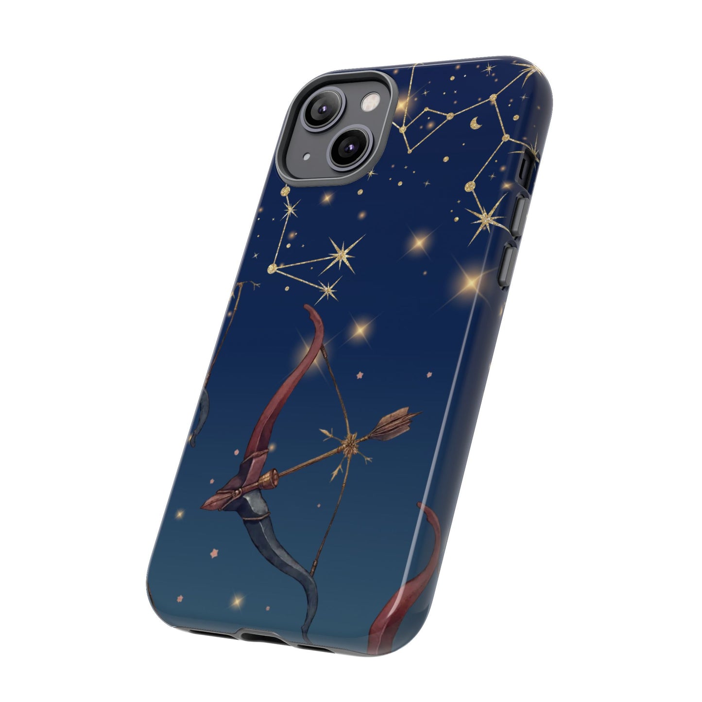 Sagittarius Zodiac Phone Case, Astrology Gift for Her, Celestial Star Sign Cover, Birthday Gift, Compatible with iPhone, Galaxy, Pixel