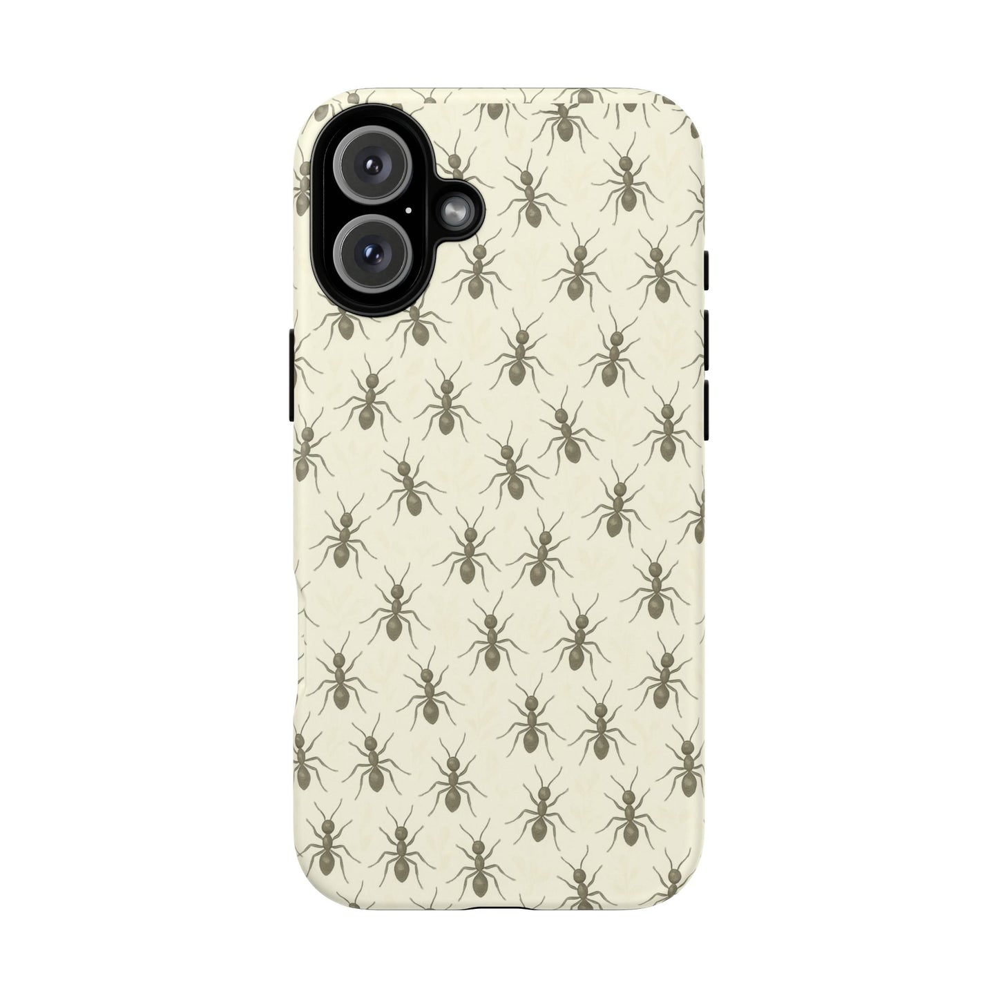 Marching Ant Pattern Tough Phone Case - Realistic Insect Art, Minimalist Nature Aesthetic, Compatible with iPhone, Galaxy, and Google Phones