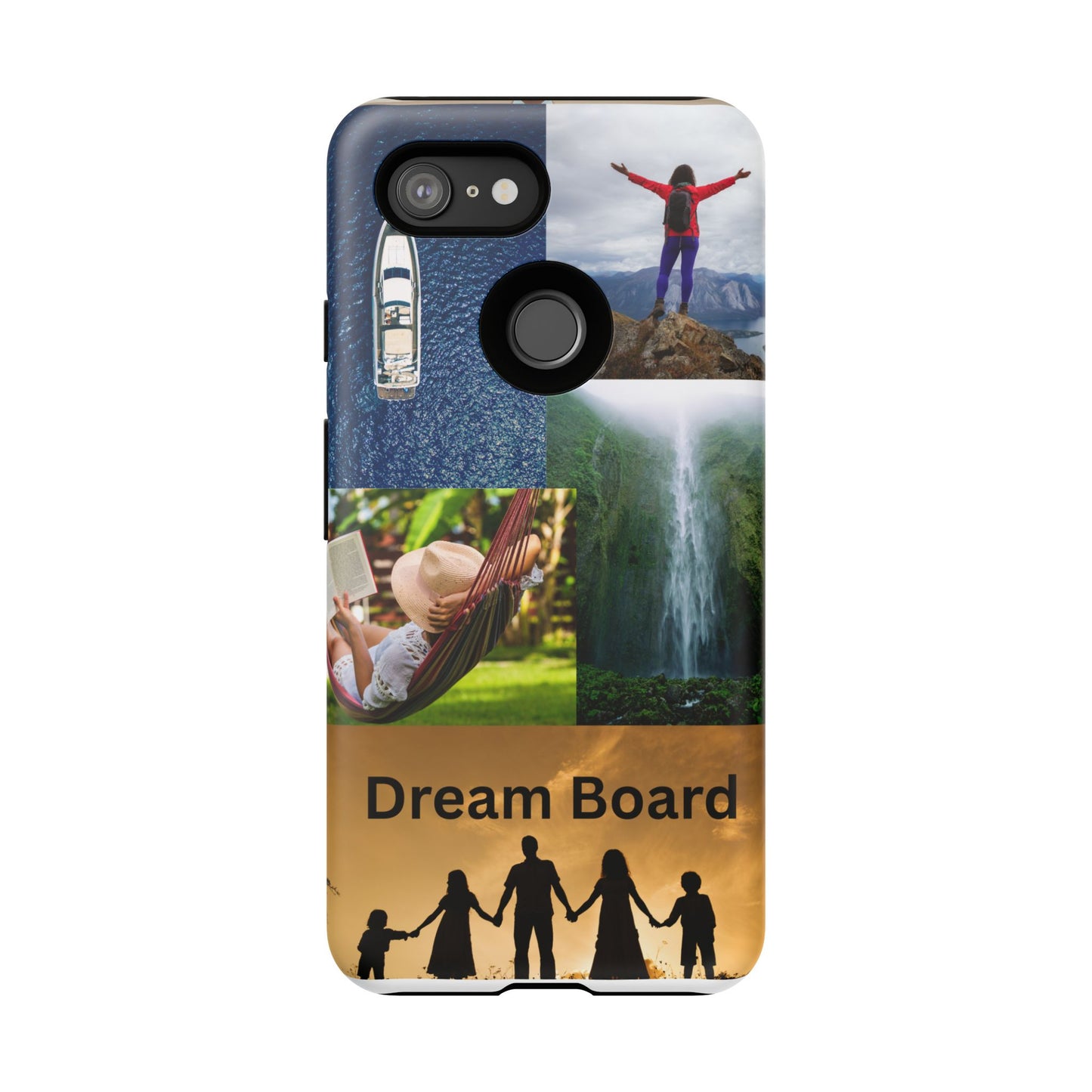 Dream Board Phone Case | Tough Cases for Adventure Seekers, Inspirational Phone Accessories, Custom Phone Covers, Unique Gift Ideas, [...]