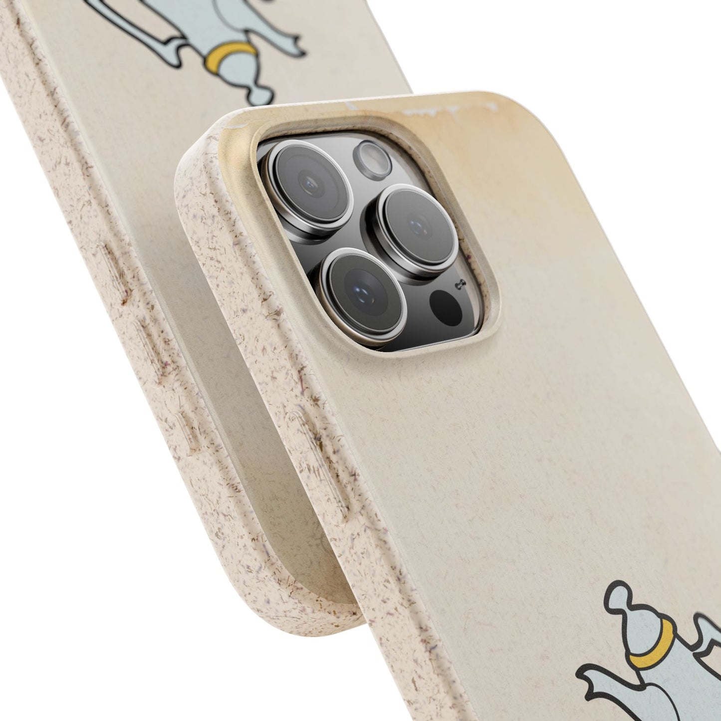 Alice in Wonderland Biodegradable Phone Case, Tea Kettle and Cups Phone Cover, Compatible with iPhone 17, 16, 15, 14, 13