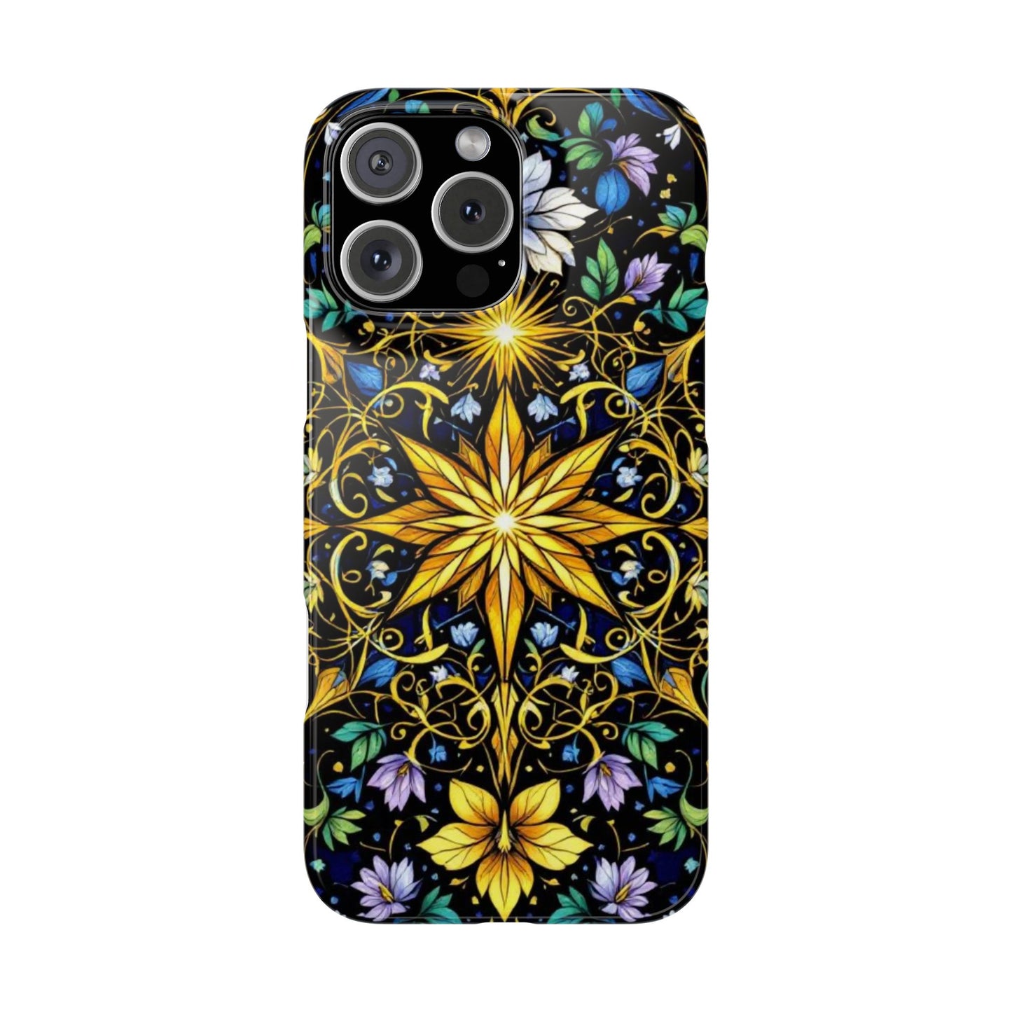 Elegant Floral Phone Case - Slim Phone Cases, Artistic Cases for Nature Lovers, Gift for Birthdays, Holidays, Spring Decor