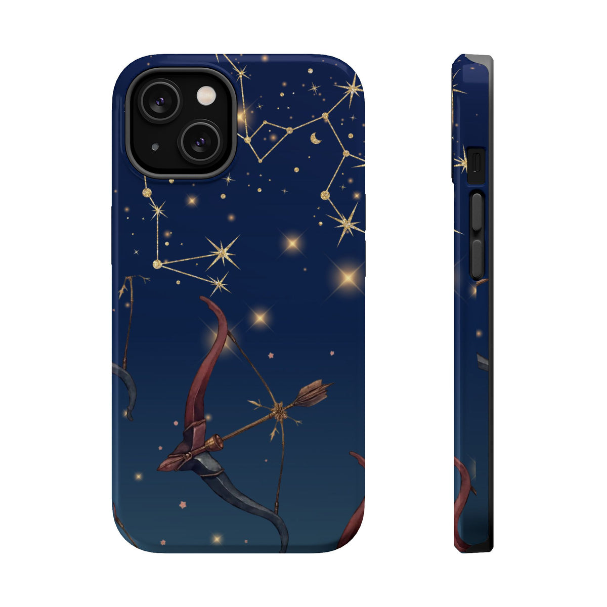 Sagittarius Zodiac Magnetic Phone Case, Astrology Gift for Her, Celestial Star Sign Cover, Compatible with iPhone 17, 16, 15, 14, 13