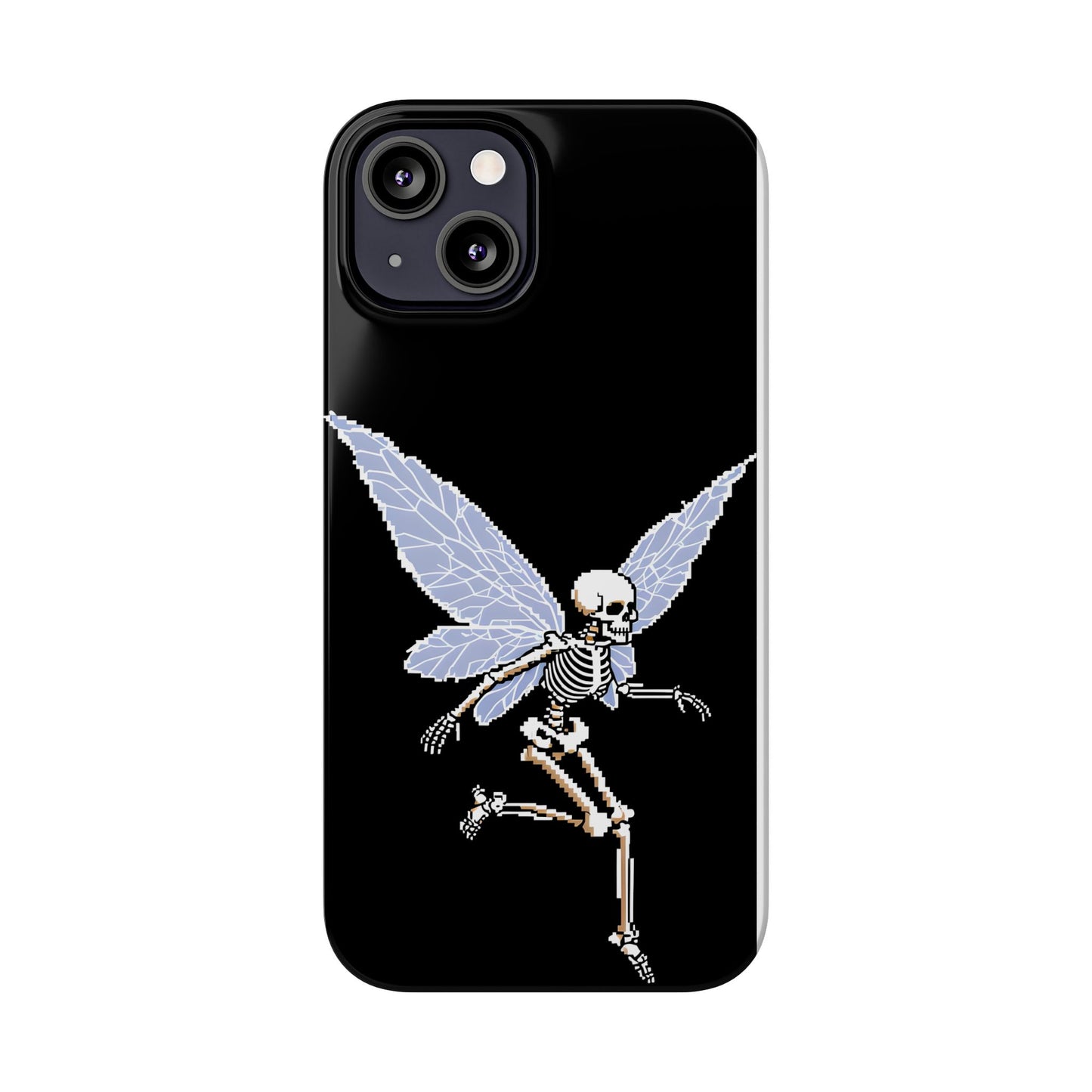 Halloween Slim Phone Case - Creepy Cute Aesthetic, Goth Coquette Spooky Style, Compatible with iPhone, Galaxy, and Google Phones