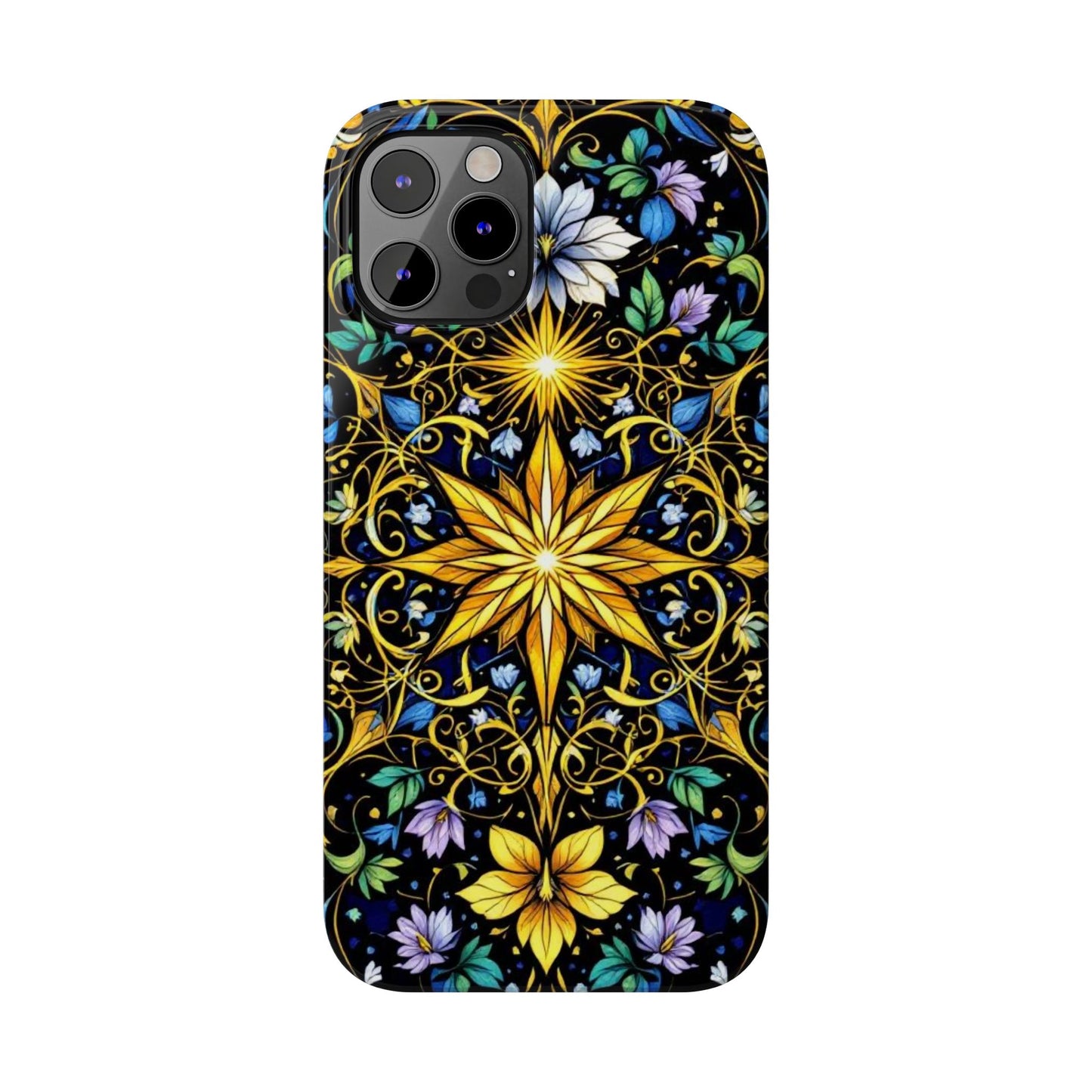 Elegant Floral Phone Case - Slim Phone Cases, Artistic Cases for Nature Lovers, Gift for Birthdays, Holidays, Spring Decor