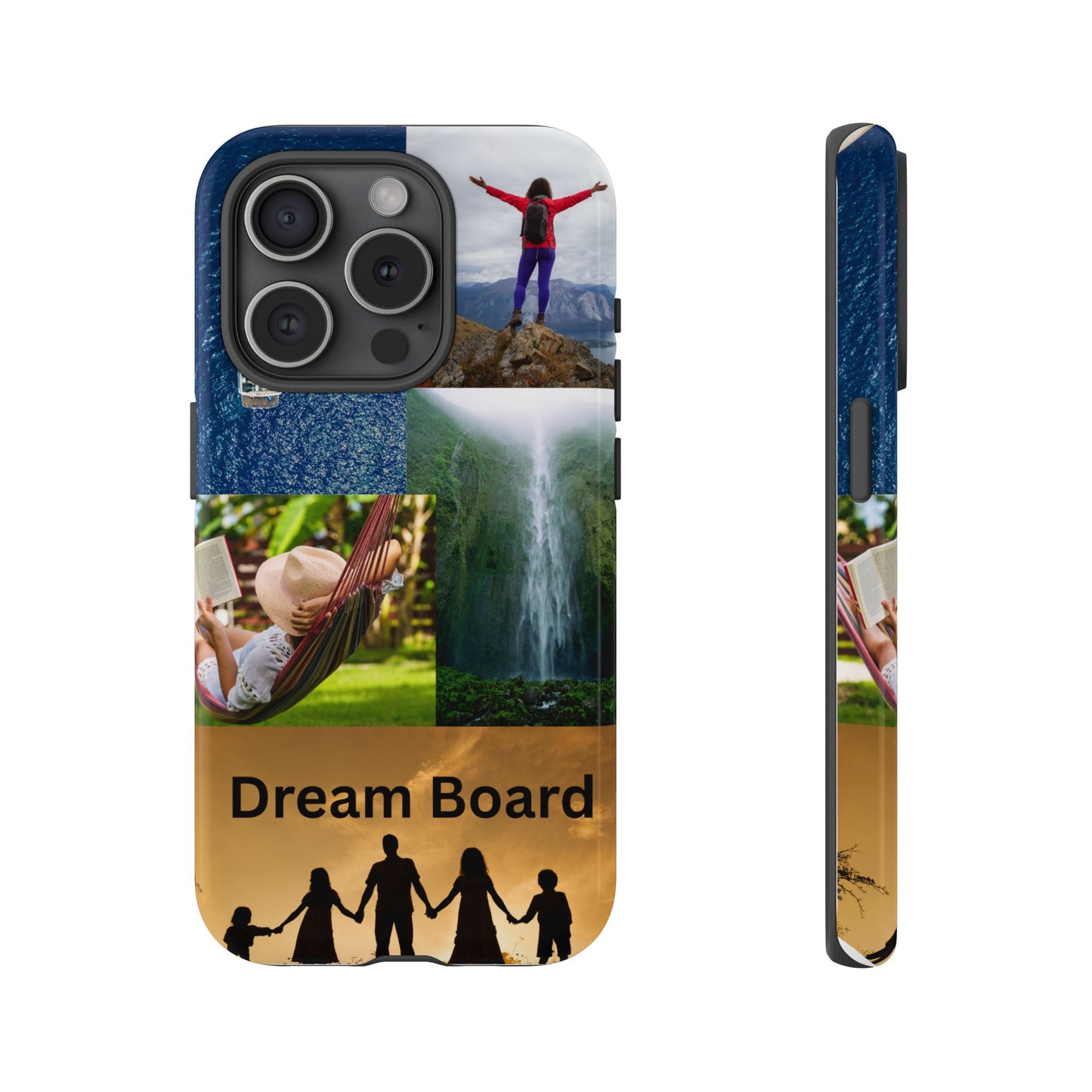 Dream Board Phone Case | Tough Cases for Adventure Seekers, Inspirational Phone Accessories, Custom Phone Covers, Unique Gift Ideas, [...]