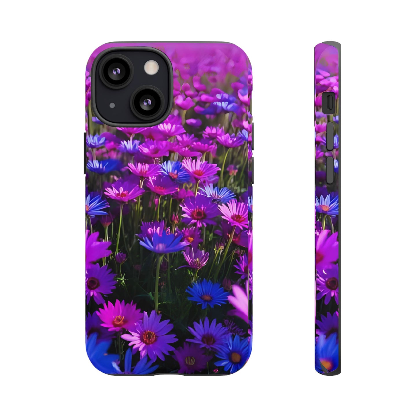 Wildflower Meadow Phone Case, Colorful Floral Garden Aesthetic, Vibrant Tough Phone Case, Compatible with iPhone, Galaxy, Google